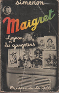 Livre - Georges Simenon - Lognon et les gangsters - EO - 1952 - TBE - Presse de la cité