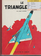 Bd - Dan Cooper - Le triangle bleu - Tome 1 - Weinberg - EO - 1957 - TTBE - Collection du Lombart
