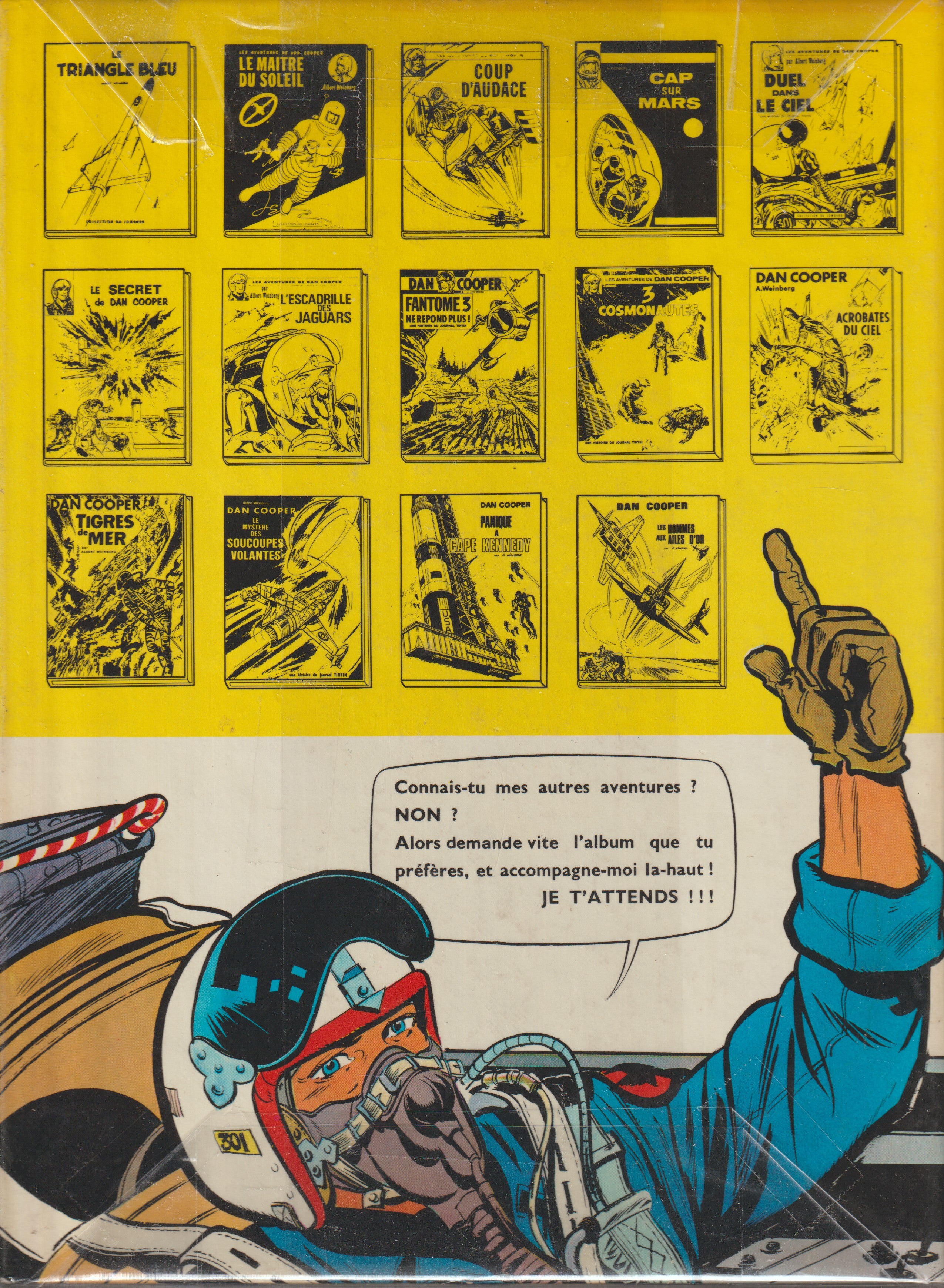 Bd - Dan Cooper - SOS dans l'espace - Tome 16 - Weinberg - EO - 1971 - TTBE - Lombart