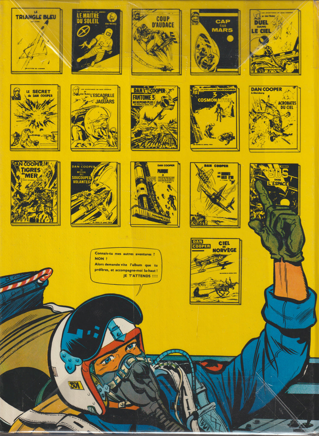 Bd - Dan Cooper - Le pilote perdu - Tome 18 - Weinberg - EO - 1972 - BE - Lombart