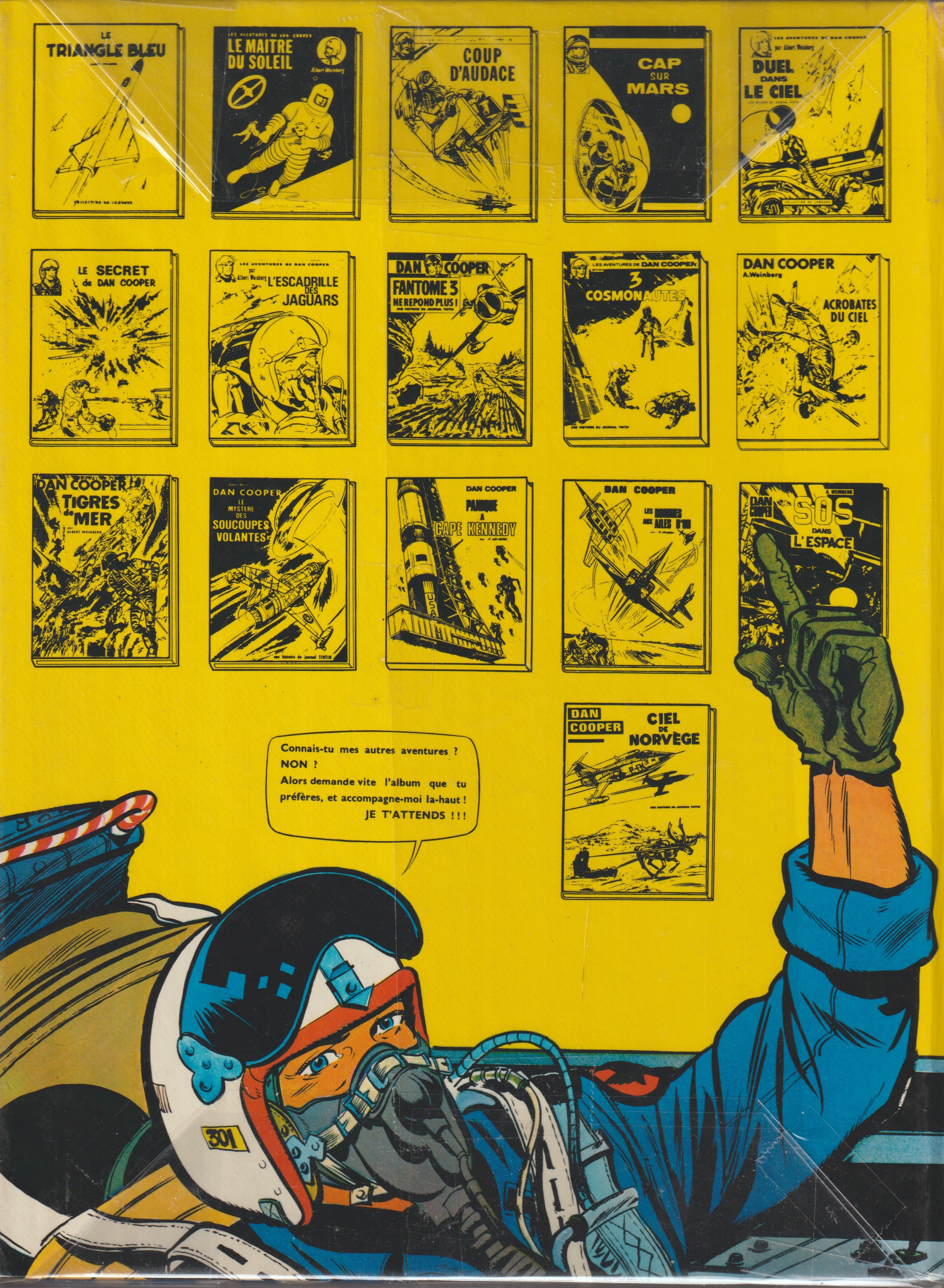 Bd - Dan Cooper - Le pilote perdu - Tome 18 - Weinberg - EO - 1972 - BE - Lombart
