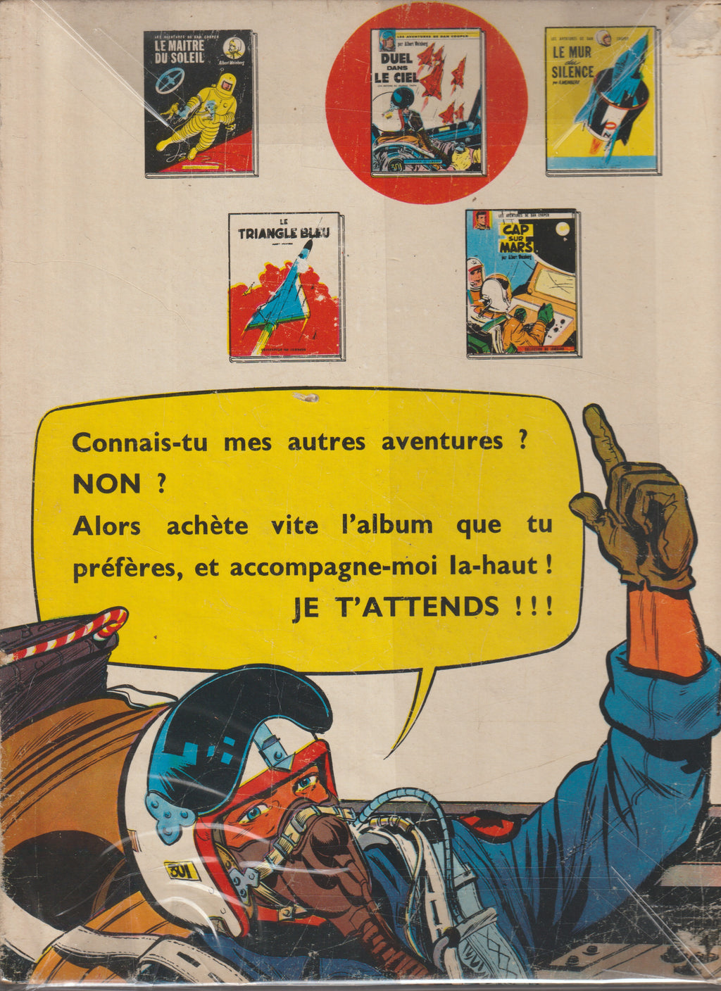 Bd - Dan Cooper - Coup d'audace - Tome 6 - Weinberg - EO - 1963 - BE - Collection du Lombart