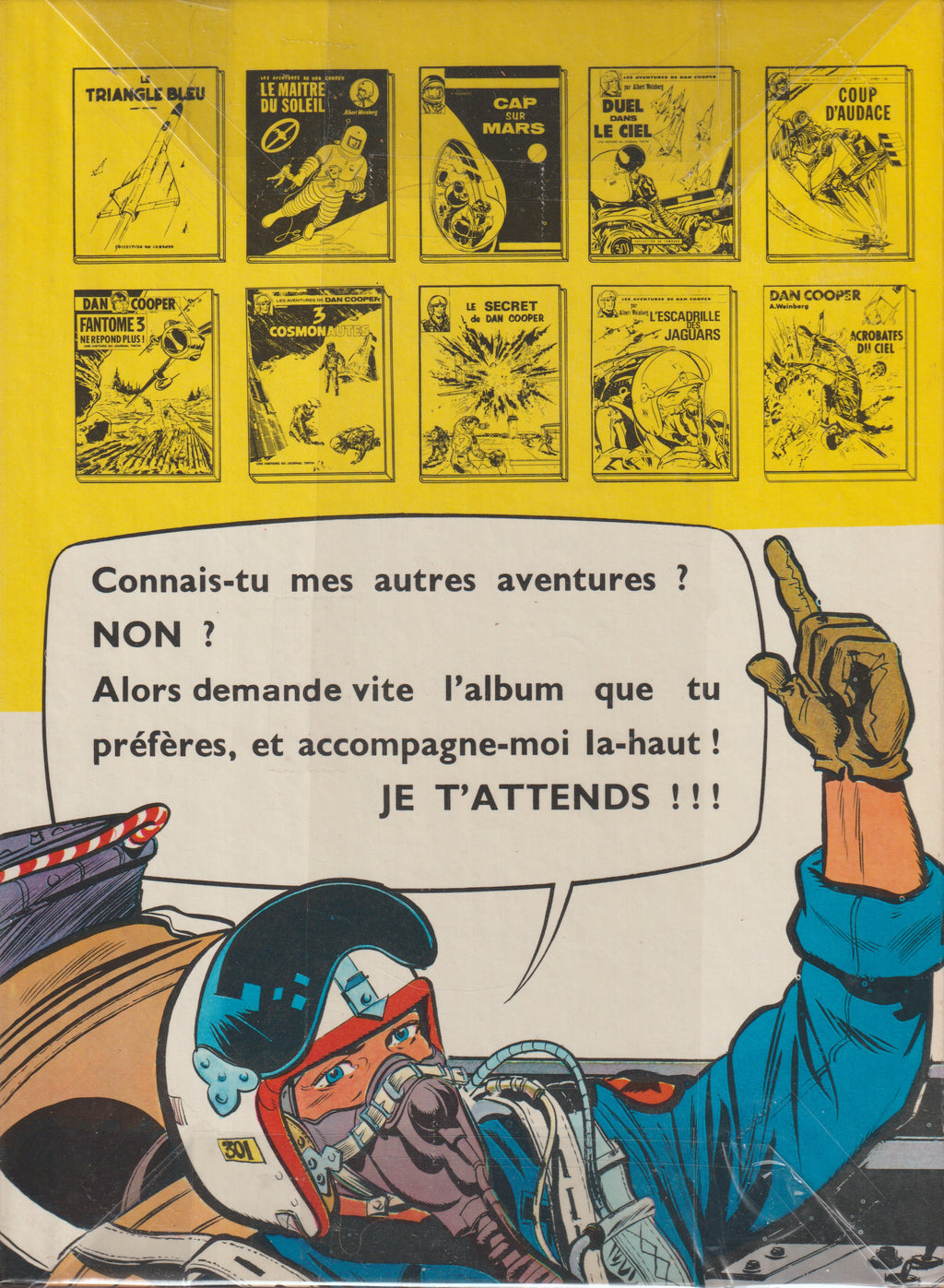 Bd - Dan Cooper - Le mystère des soucoupes volantes - Tome 13 - Weinberg - EO - 1969 - BE - Lombart