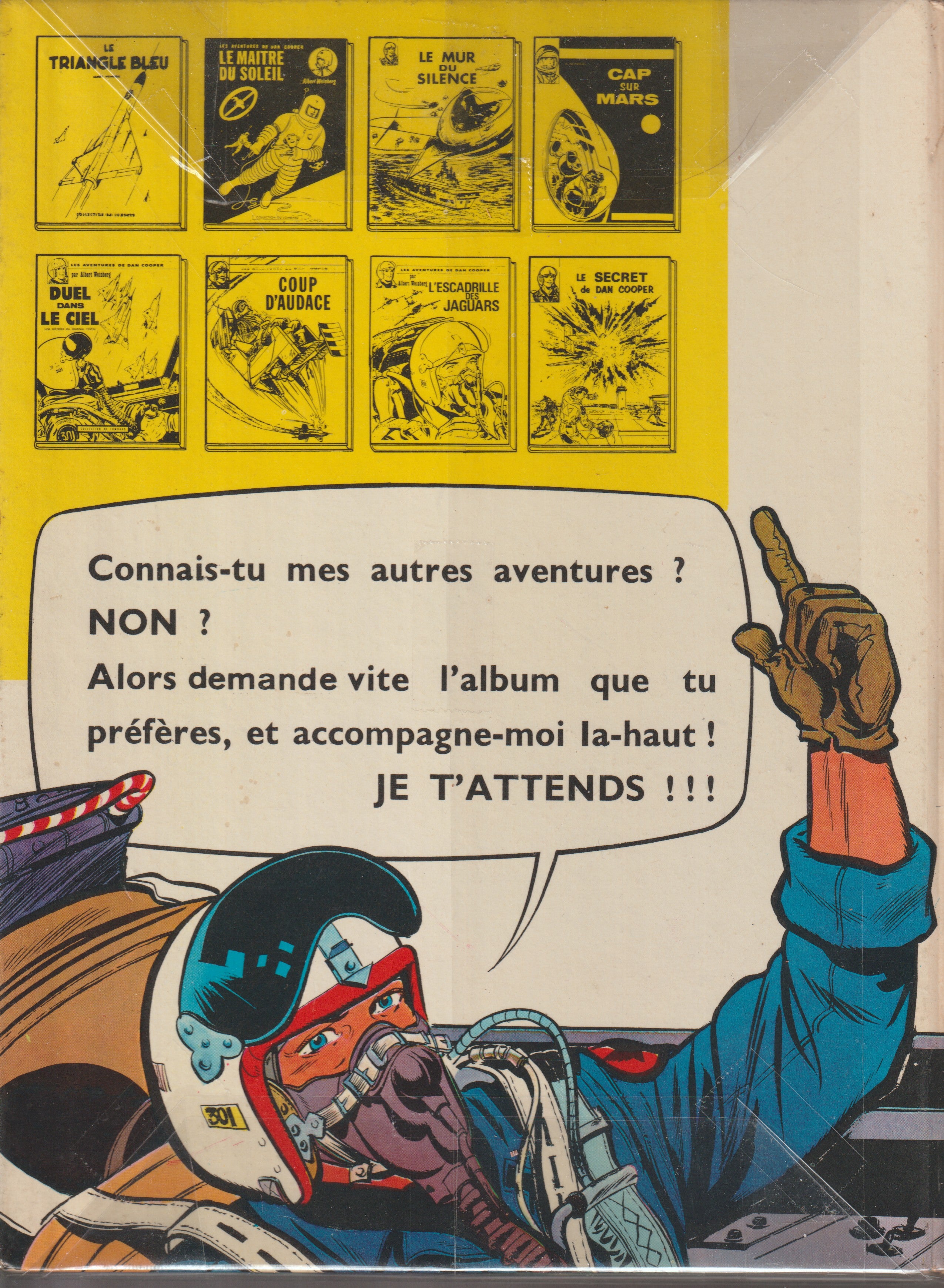 Bd - Dan Cooper - 3 cosmonautes - Tome 9 - Weinberg - EO - 1966 - TBE - Lombart