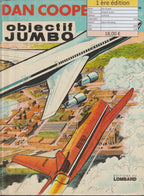 Bd - Dan Cooper - Objectif Jumbo - Tome 21 - Weinberg - EO - 1975 - TTBE - Lombard