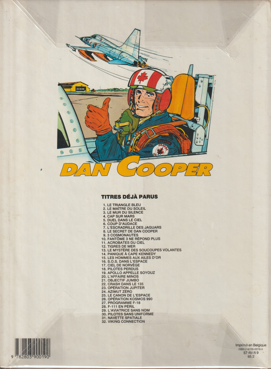 Bd - Dan Cooper - Target - Tome 33 - Weinberg - EO - 1985 - TTBE - Novedi
