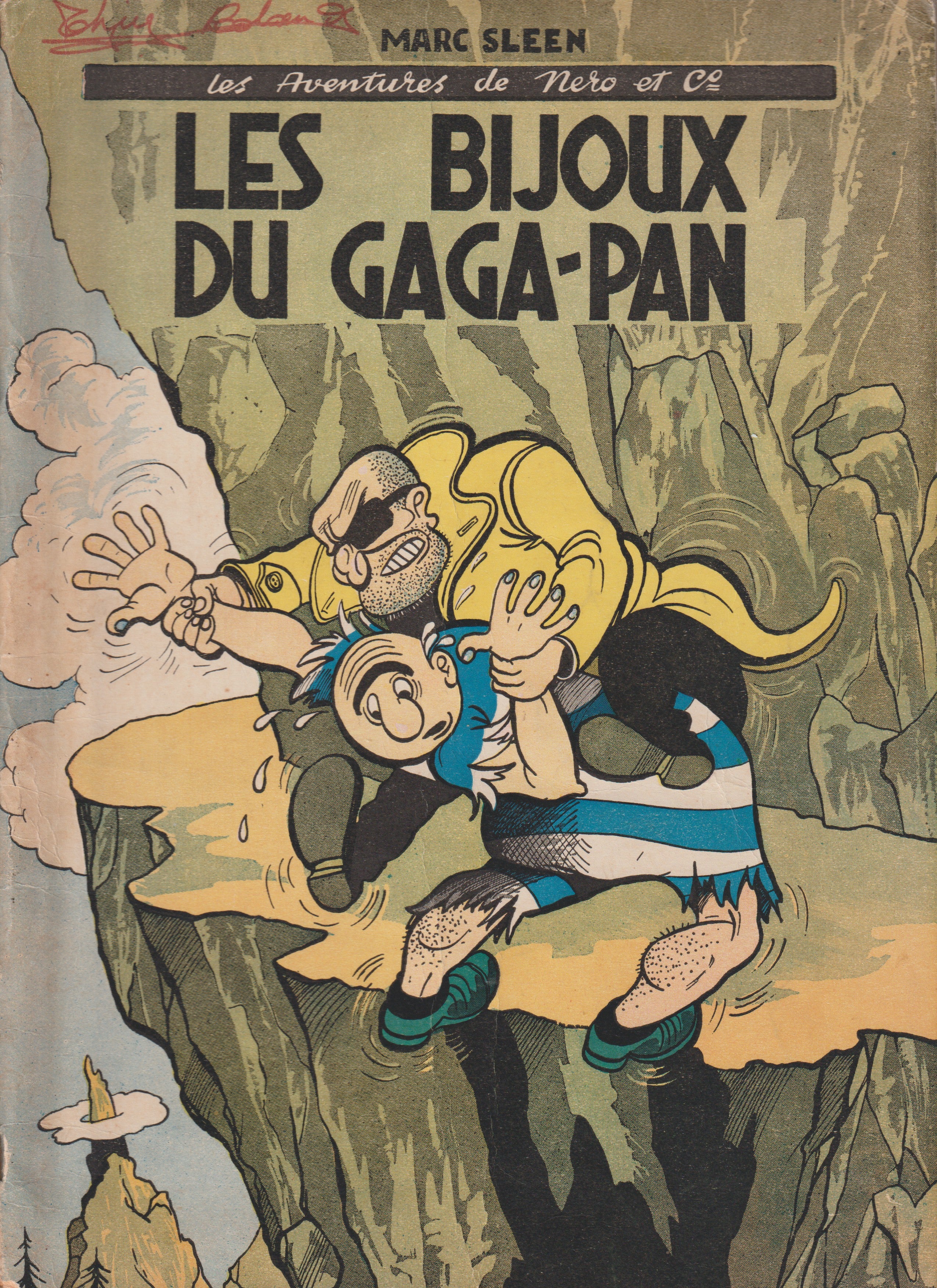Cómic - Las aventuras de Neron - Las joyas de Gaga-Pan - Tomo 4 - Marc Sleen - EO - 1956 - TTBE - Editions du Samedi