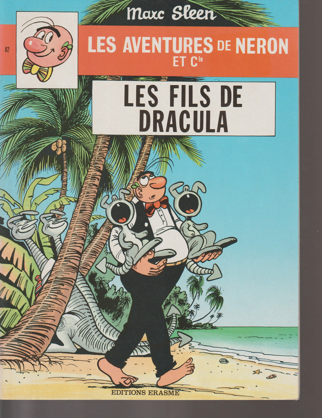 Comic Book - The Adventures of Nero - Dracula's Sons - Volume 82 (Erasmes) - Marc Sleen - First Edition - 1983 - Very Good Condition - Editions Erasmes