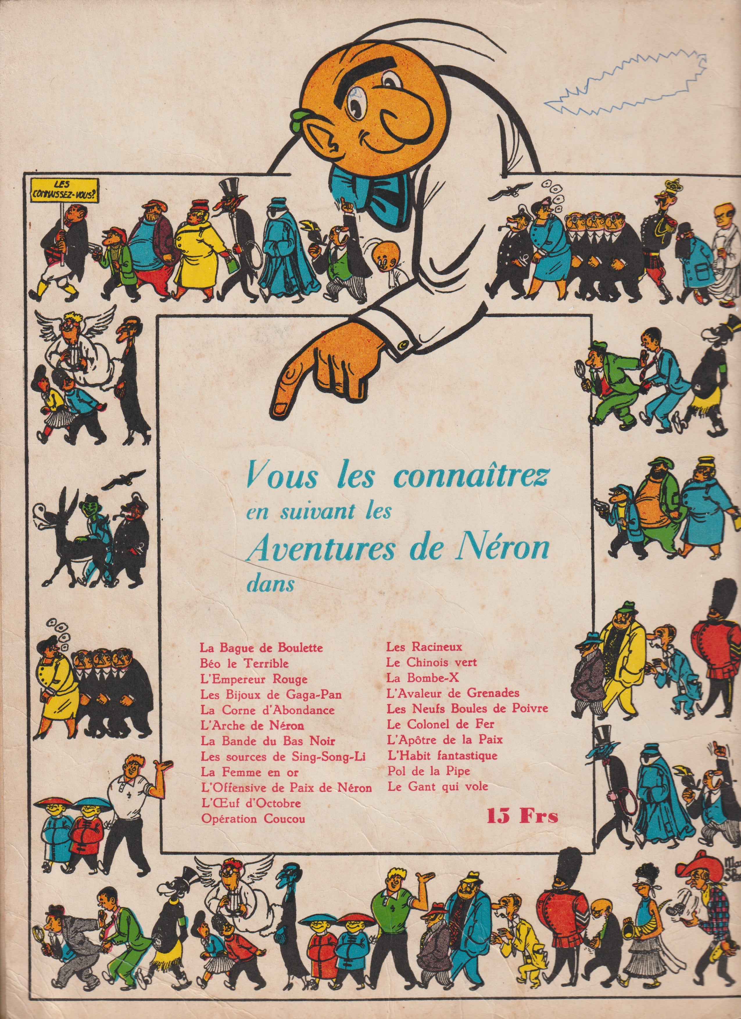 Bd - Les aventures de Neron - La bombe-X - Tome 14 - Marc Sleen - EO - 1958 - TTBE - Editions du Samedi