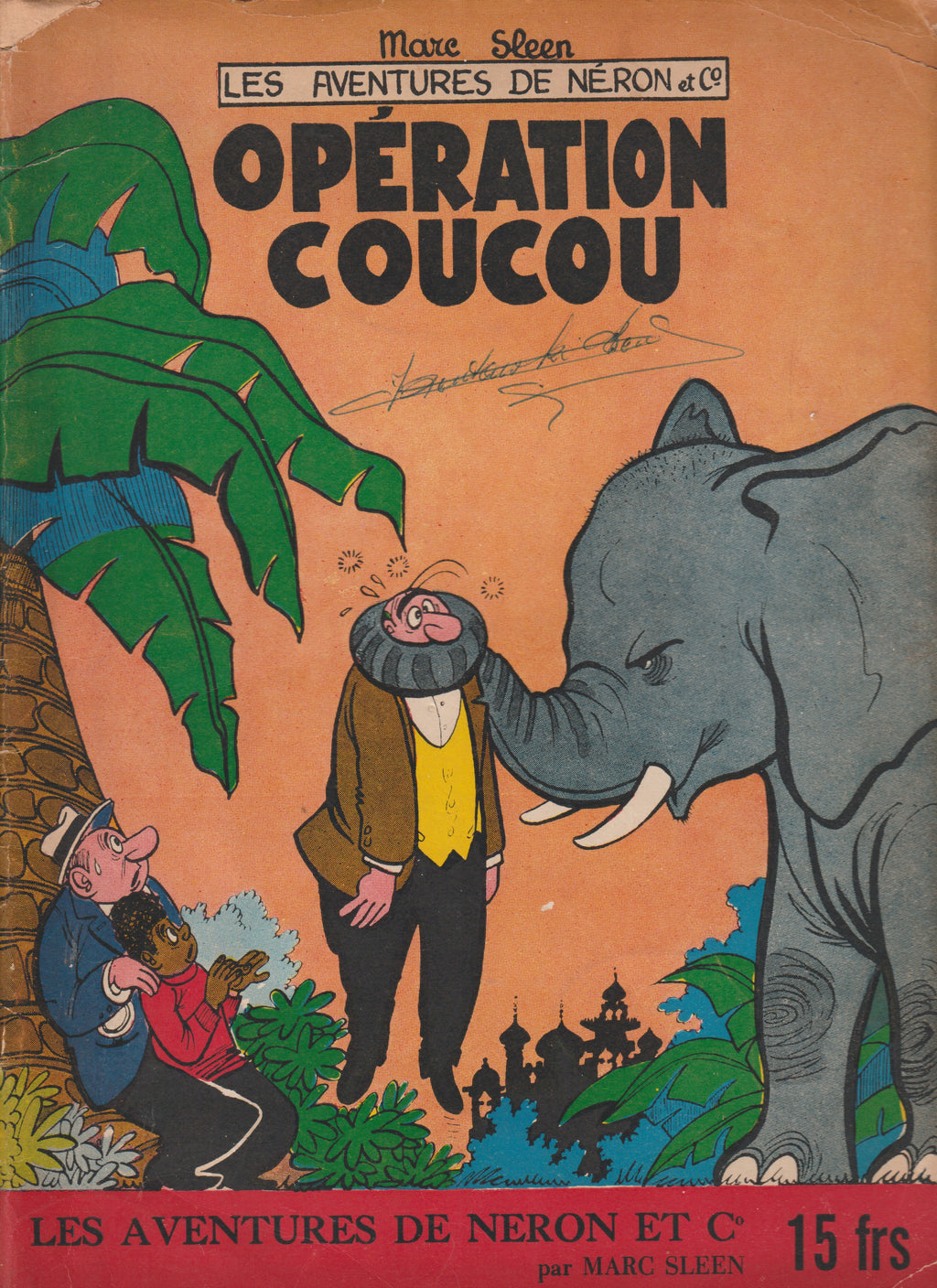 Comics - The Adventures of Nero - Operation Cuckoo - Volume 19 - Marc Sleen - First Edition - 1958 - Very Good Condition - Editions du Samedi