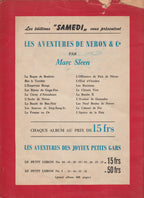 Comics - The Adventures of Nero - Operation Cuckoo - Volume 19 - Marc Sleen - First Edition - 1958 - Very Good Condition - Editions du Samedi