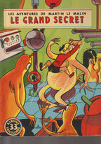 Comic - Martin the Malicious - The Great Secret - Volume 33 - Koeleman - First Edition - 1959 - Very Good Condition - Mulder
