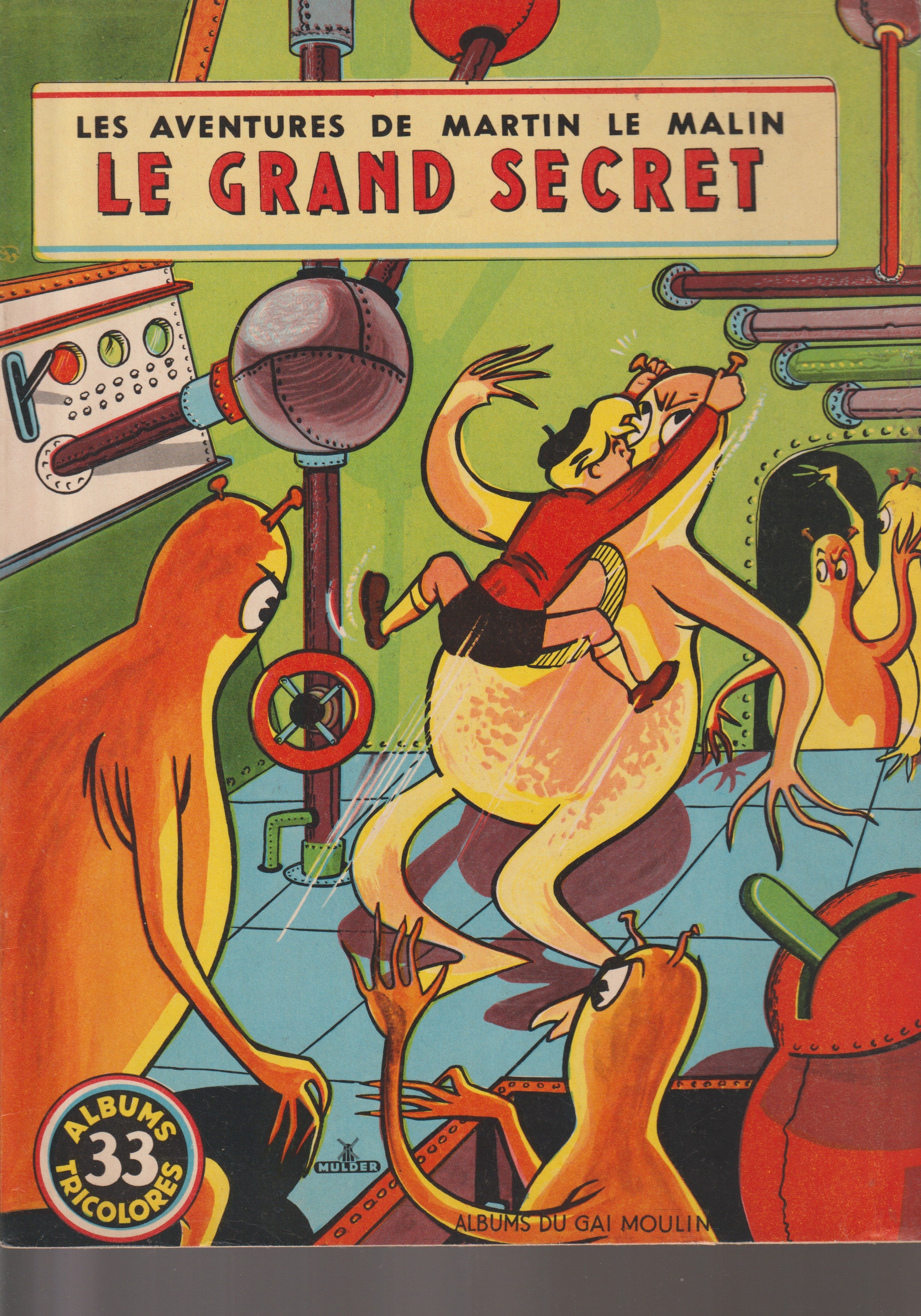 Comic - Martin the Malicious - The Great Secret - Volume 33 - Koeleman - First Edition - 1959 - Very Good Condition - Mulder