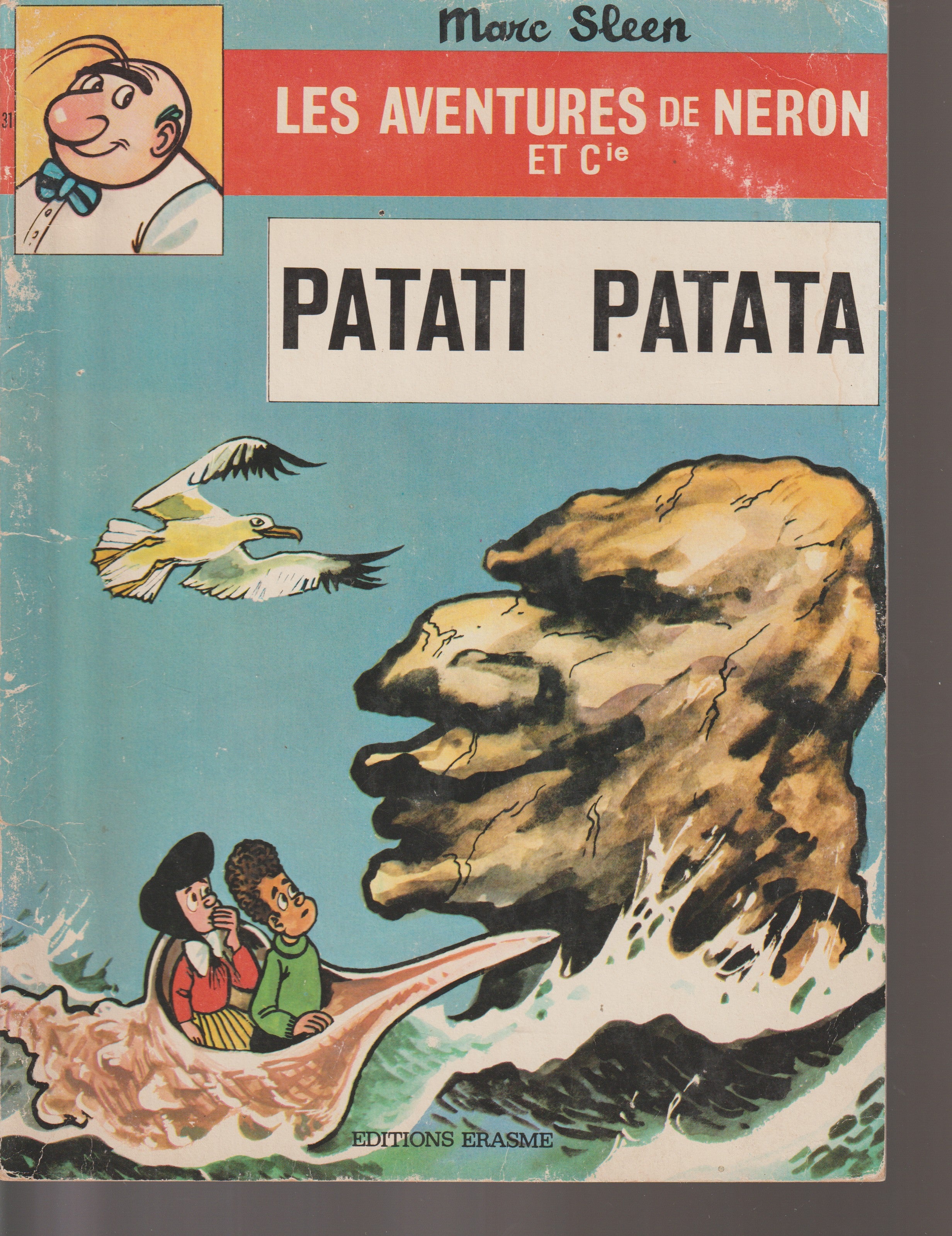 Bd - Les aventures de Neron - Patati patata - Tome 31 (Erasmes) - Marc Sleen - EO - 1980 - TTBE - Editions Erasmes