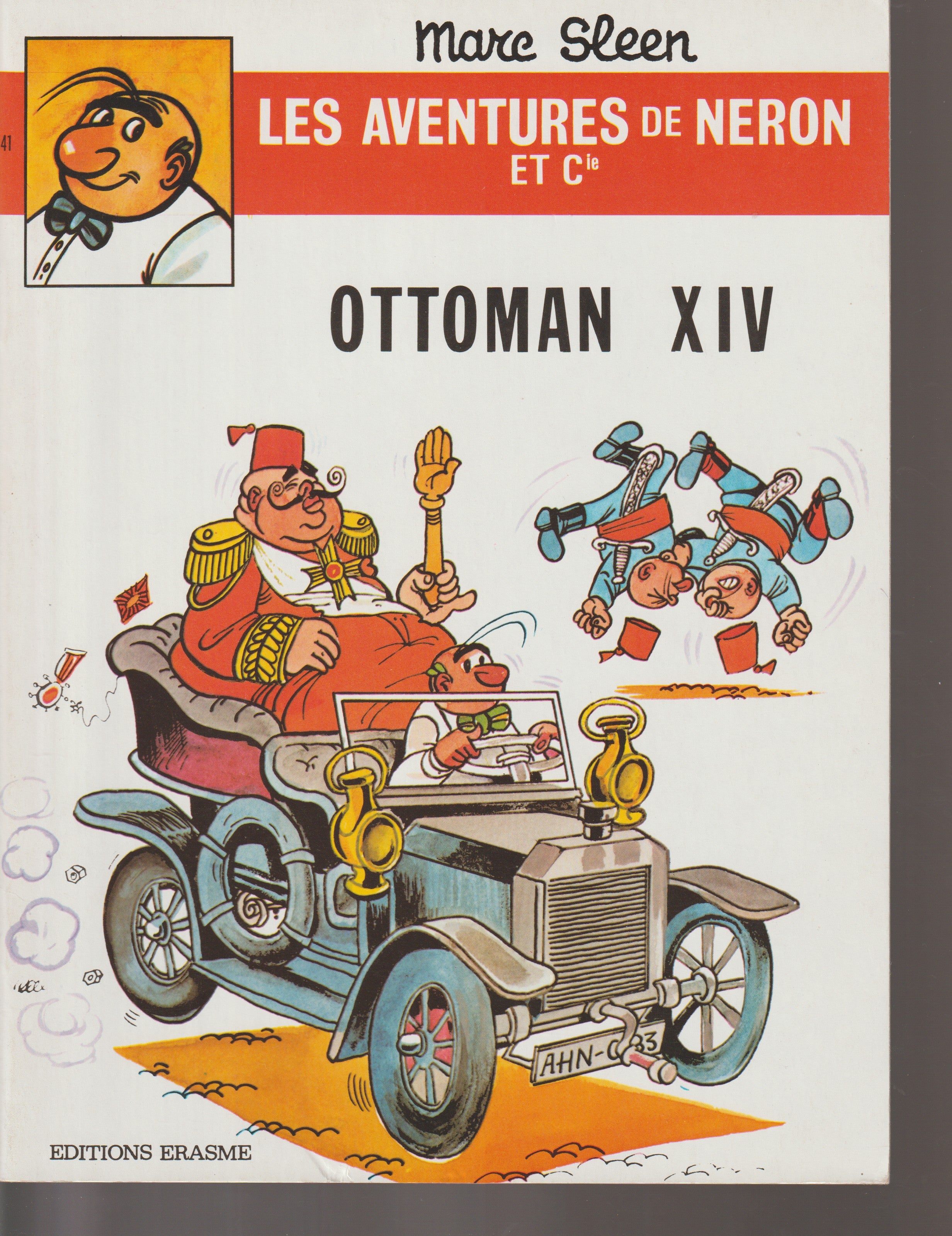 Bd - Las aventuras de Nerón - Otomano XIV - Tomo 41 (Erasmes) - Marc Sleen - EO - 1975 - TTBE - Ediciones Erasmes