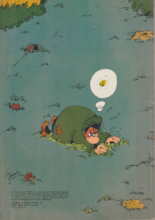 BD  Arnest Ringard et Augraphie - Les démêlés d'Arnest Ringard et d'Augraphie  - Tome 1 - EO - 1981 - TBE- Jannin - Dupuis
