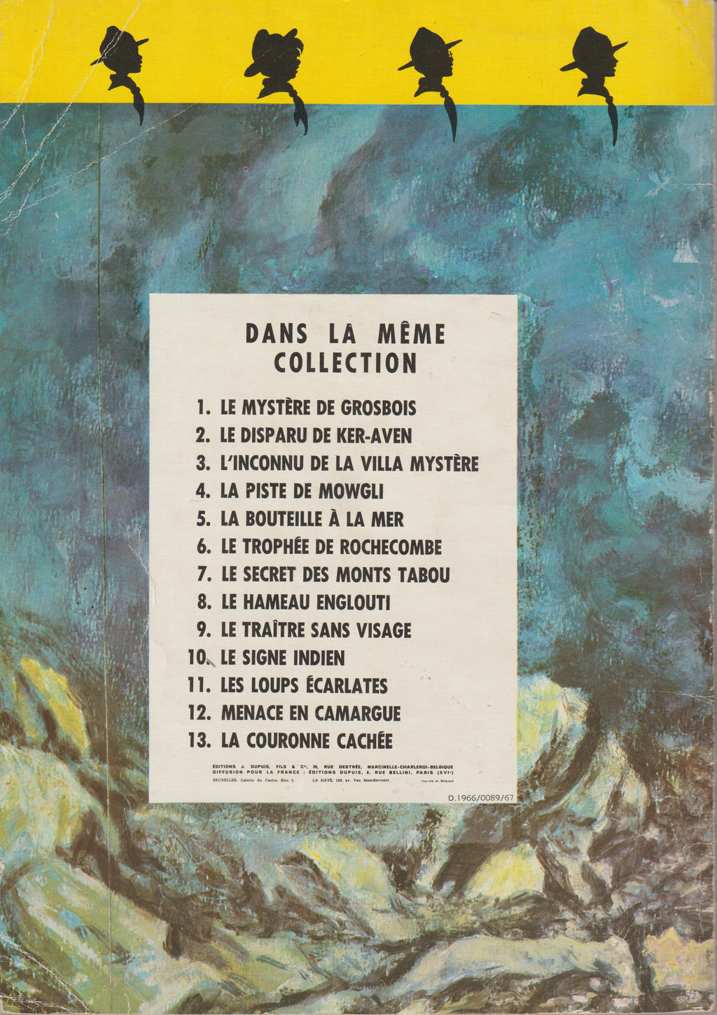 Bd - La patrouille des castors - Le chaudron du diable - Tome 14 - Mitacq - EO - 1966 - BE - Dupuis