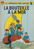 Bd - La patrouille des castors - La bouteille à la mer - Tome 5 - Mitacq - EO - 1959 - BE - Dupuis