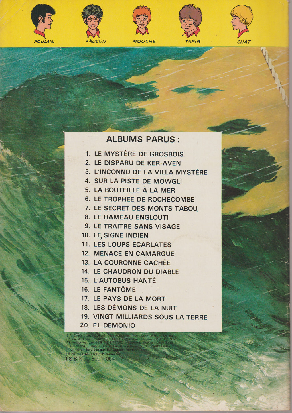 Bd - La patrouille des castors - Passeport pour le néant - Tome 21 - Mitacq - EO - 1979 - BE - Dupuis