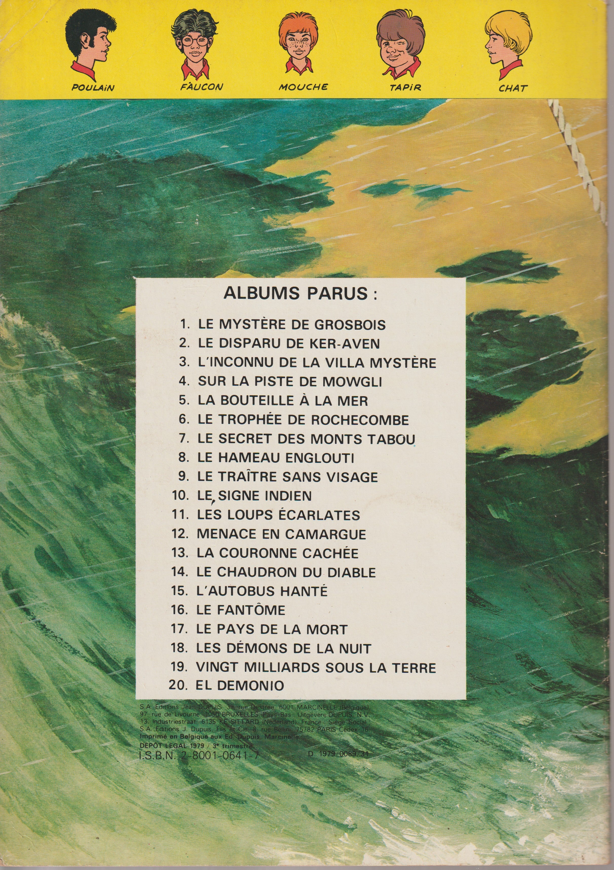 Bd - La patrouille des castors - Passeport pour le néant - Tome 21 - Mitacq - EO - 1979 - BE - Dupuis