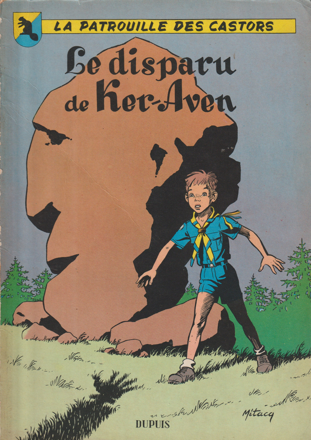 Bd - La patrouille des castors - Tome 2 - Le disparu de ker-aven - Mitacq - EO Belge - 1958 - TBE - Dupuis