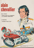 BD  Alain Chevalier - La course diabolique - Tome 2 - EO - 1974 - TBE- Denayer - Rossel