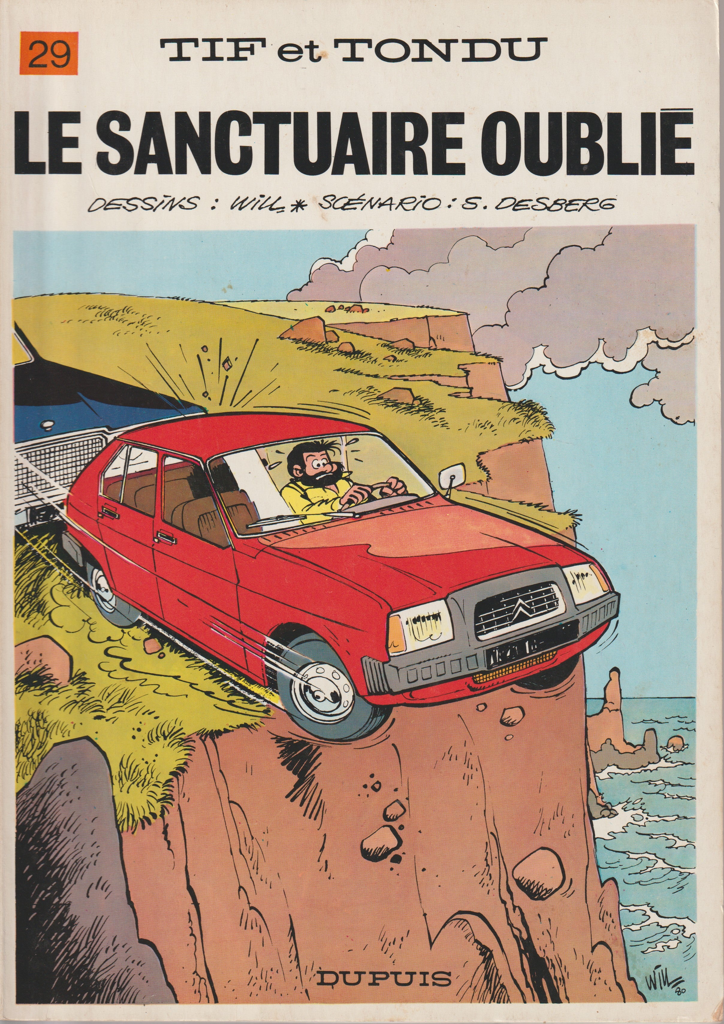 Bd - Tif et Tondu - Le sanctuaire oublié - Tome 29 - Will - EO - 1981 - TBE - Dupuis