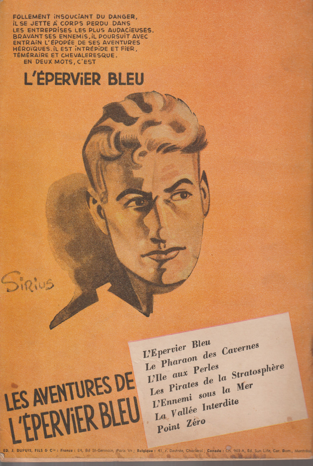 Bd - Les histoires vraies de l'oncle paul - Robert le diable - Graton/Attanasio/Forton - EO - 1954 - TTBE - Dupuis