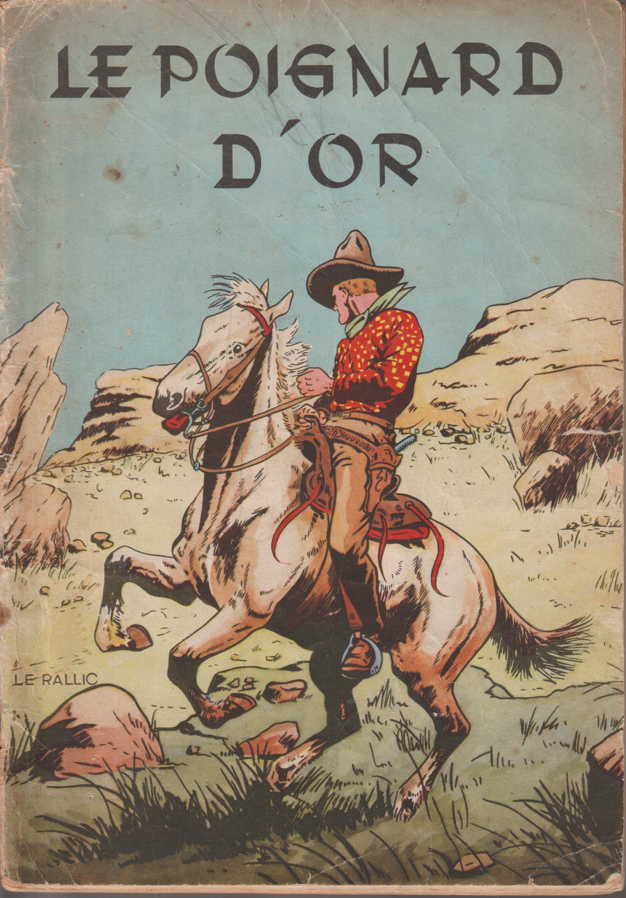 BD  Yan Kéradec - Le poignard d'or - EO - 1948 - EM- Le Rallic