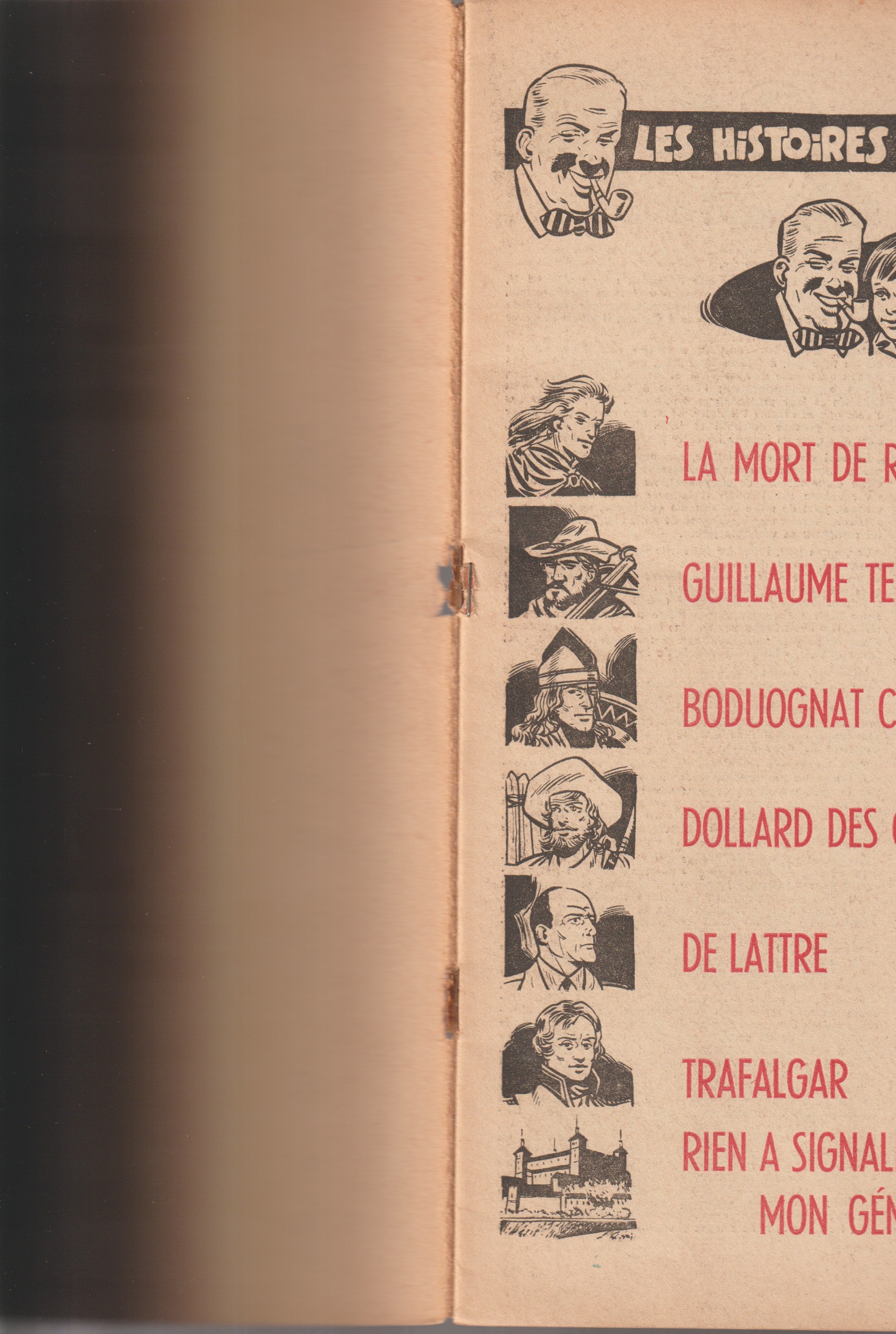Bd - Les histoires vraies de l'oncle paul - La mort de Roland - Collectif - EO - 1954 - EM - Dupuis