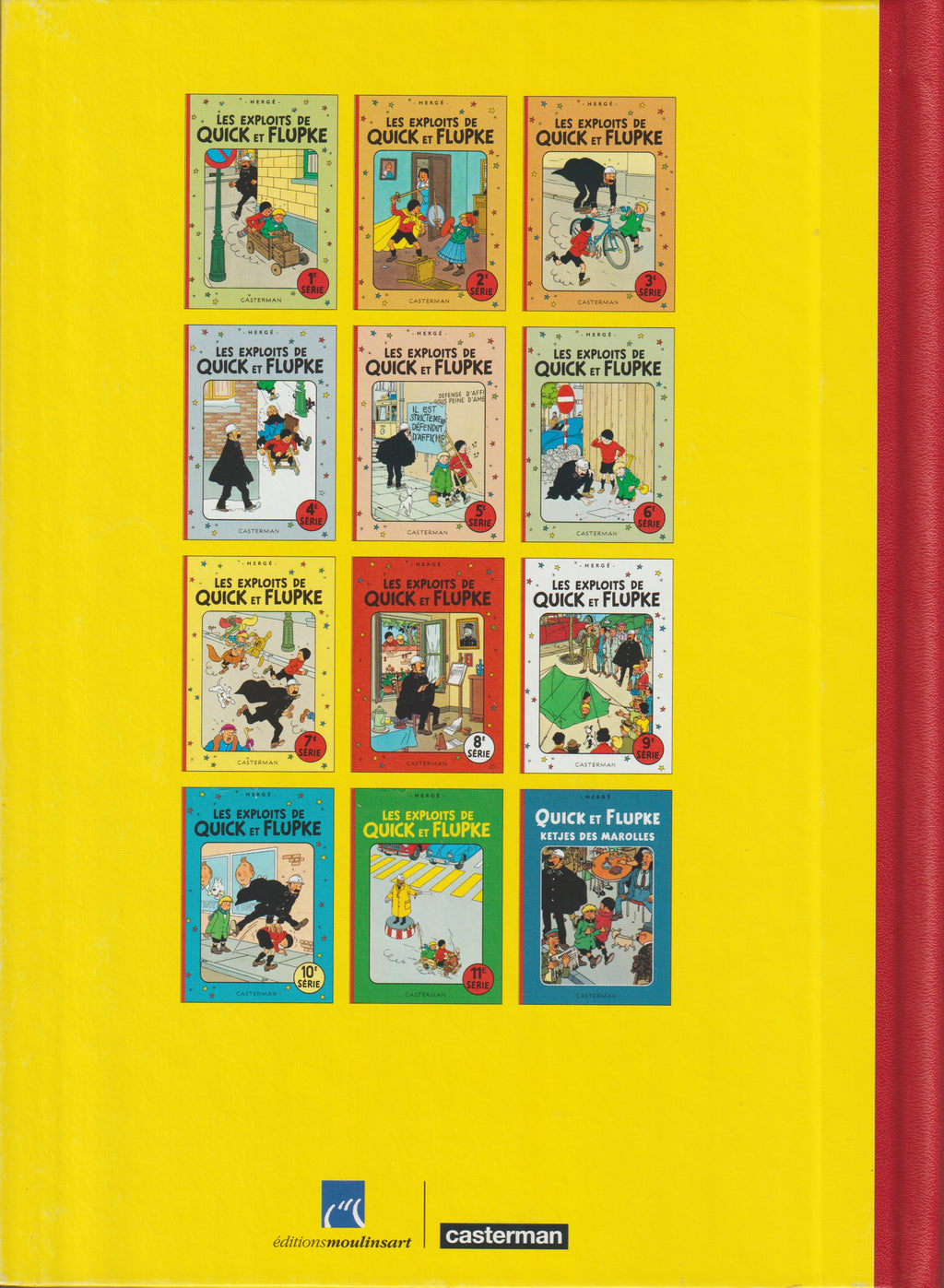 Bd - Quick et Flupke - Les aventures de Quick et Flupke - Tome 3 - Hergé - RE - 2015 - neuf - Casterman