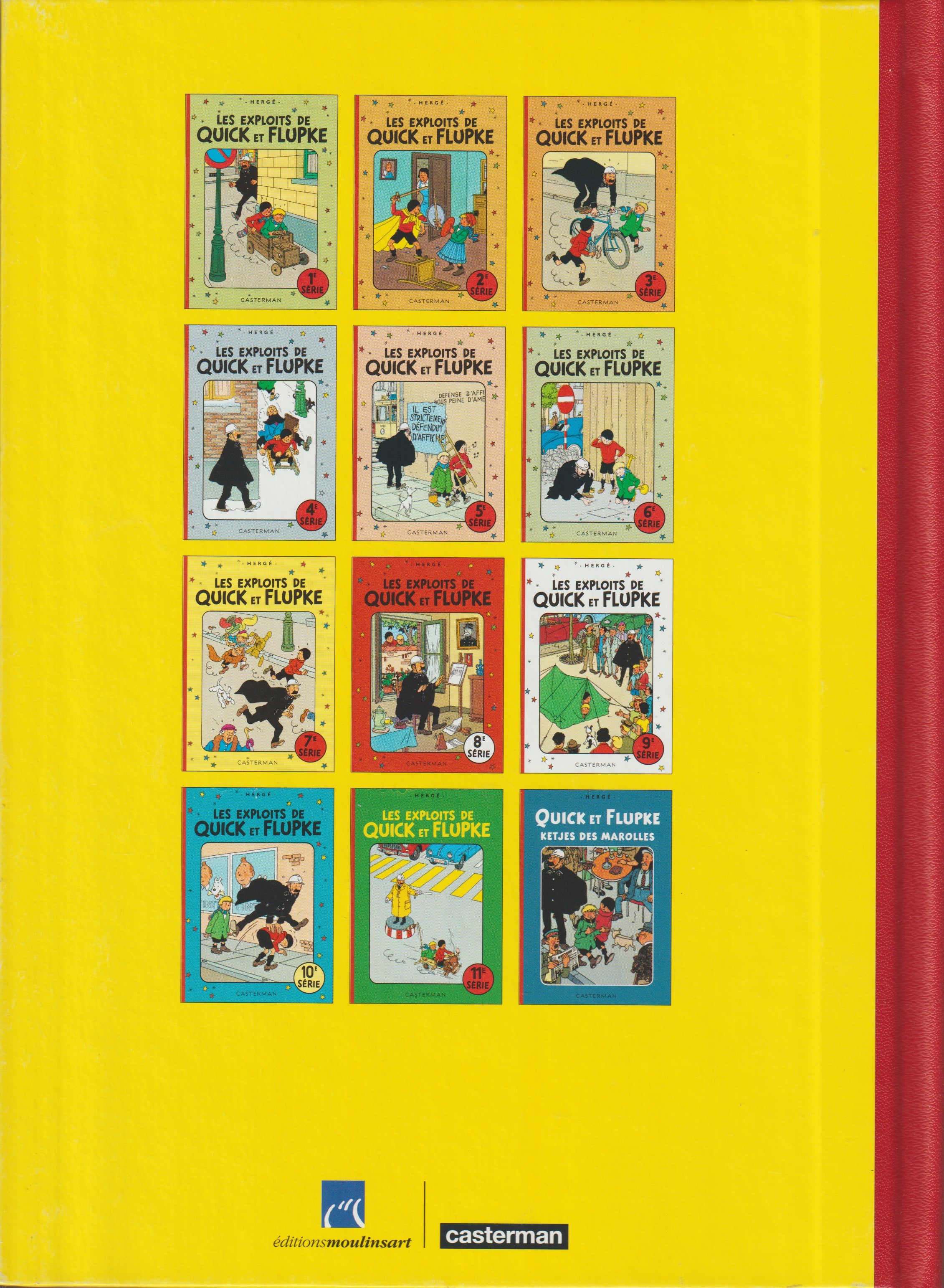 Bd - Quick et Flupke - Les aventures de Quick et Flupke - Tome 3 - Hergé - RE - 2015 - neuf - Casterman