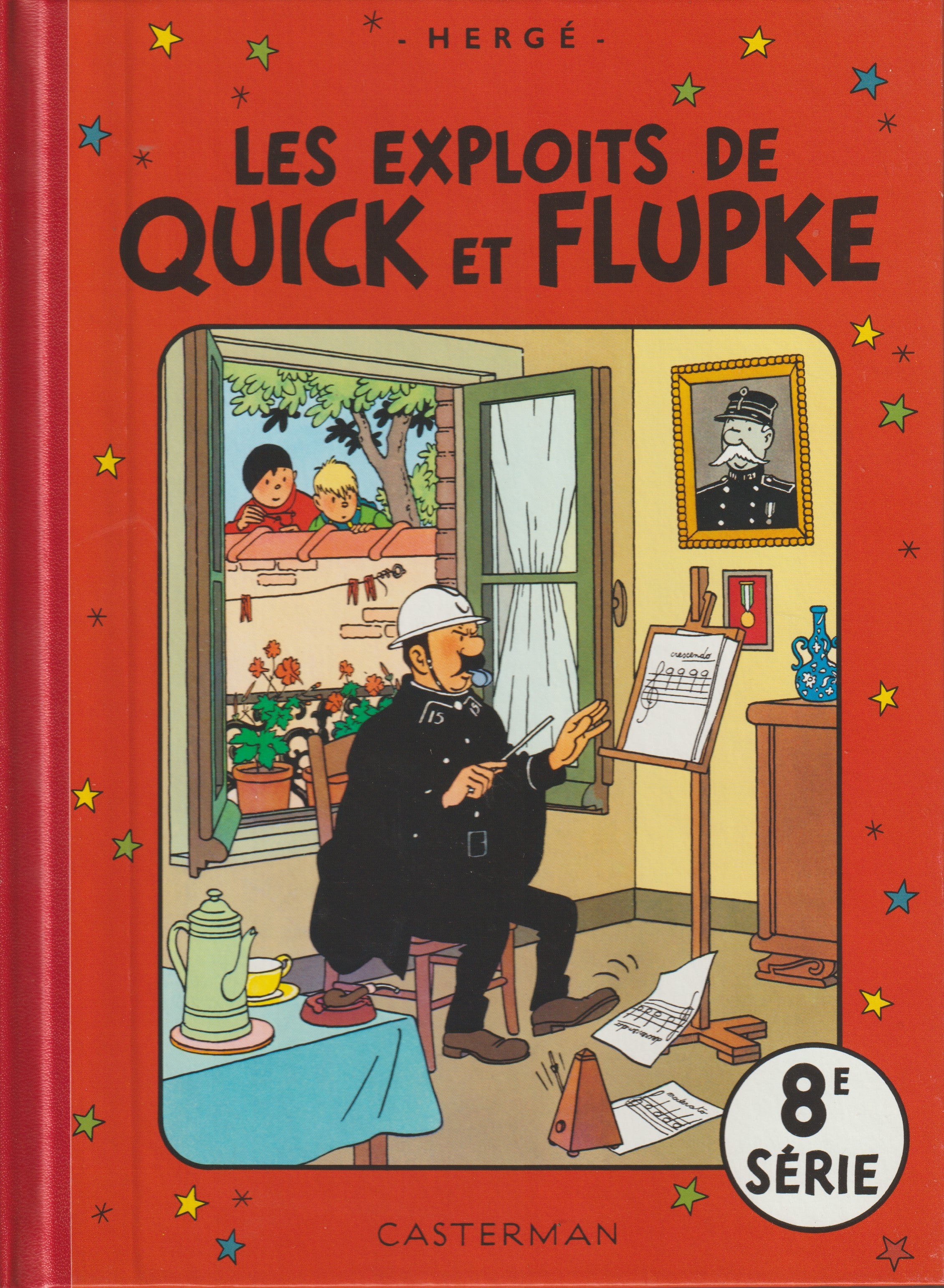 Bd - Quick et Flupke - Les aventures de Quick et Flupke - Tome 8 - Hergé - RE - 2015 - neuf - Casterman