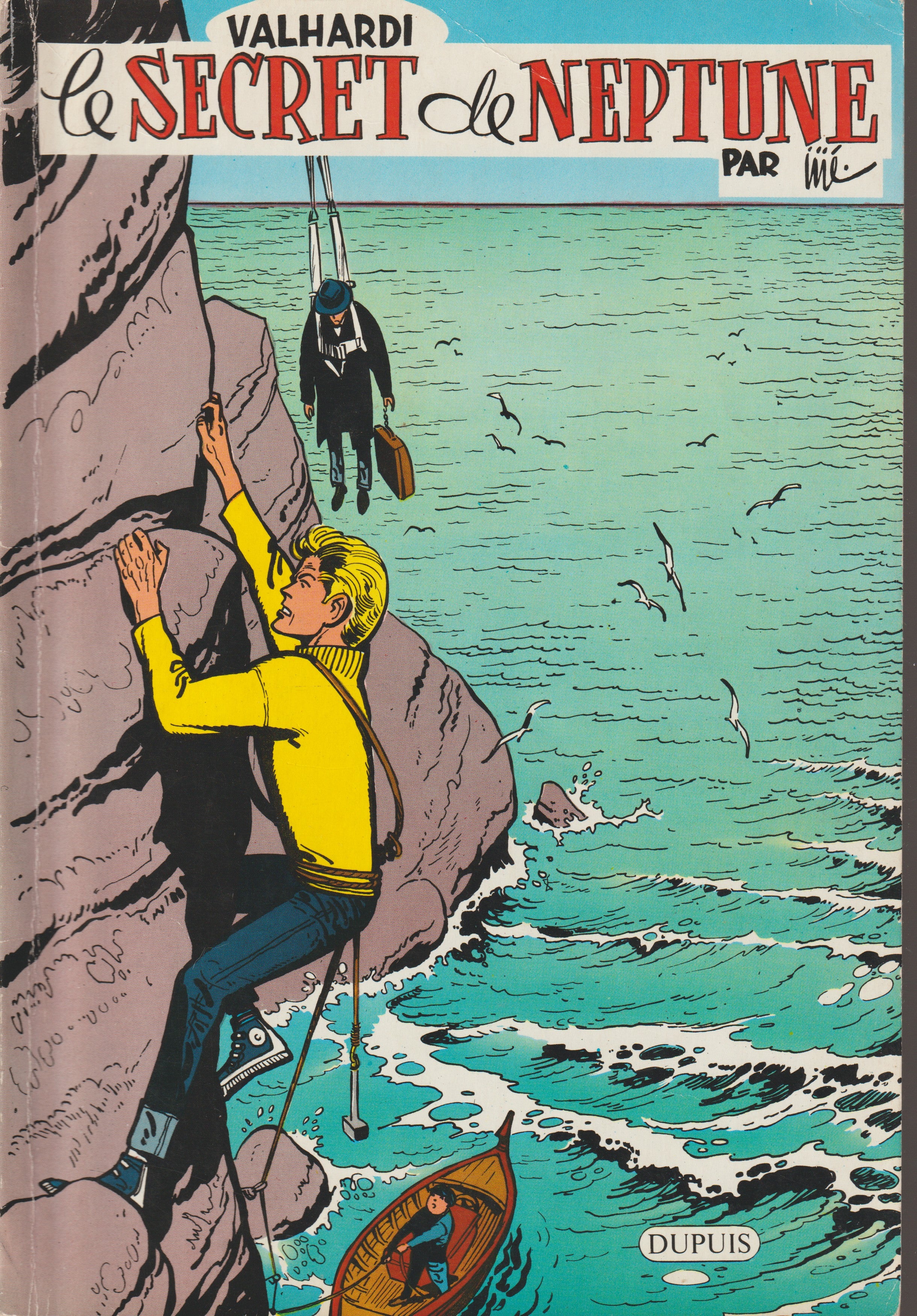 Bd - Les aventures de Jean Valhardi - Le sercret de Neptune - Tome 10 - Jijé - EO - 1961- BE - Dupuis