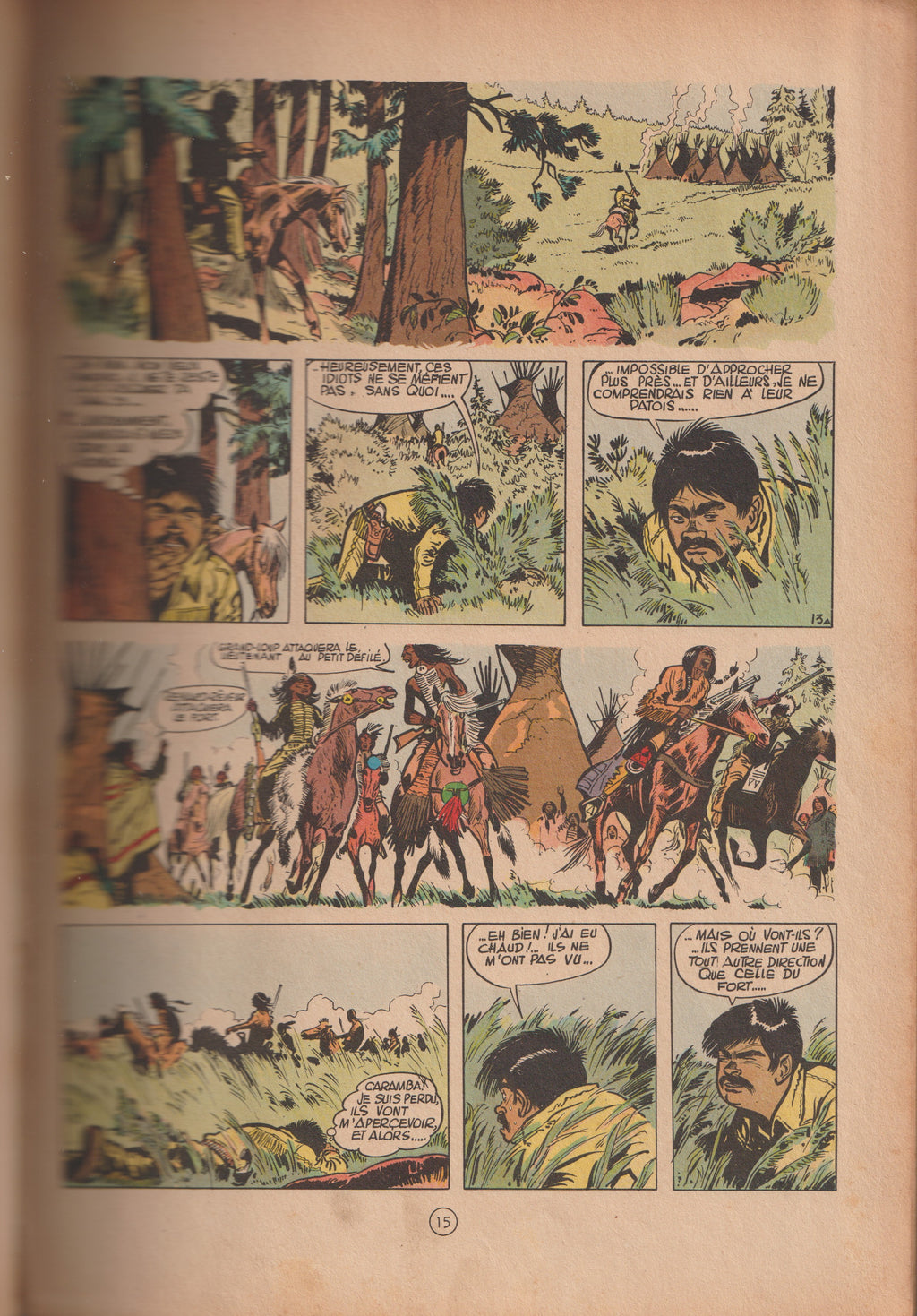 BD  Jerry Spring - Fort Red Stone - N°9 - EO- Souple -1960 - BE- Jijé - Dupuis