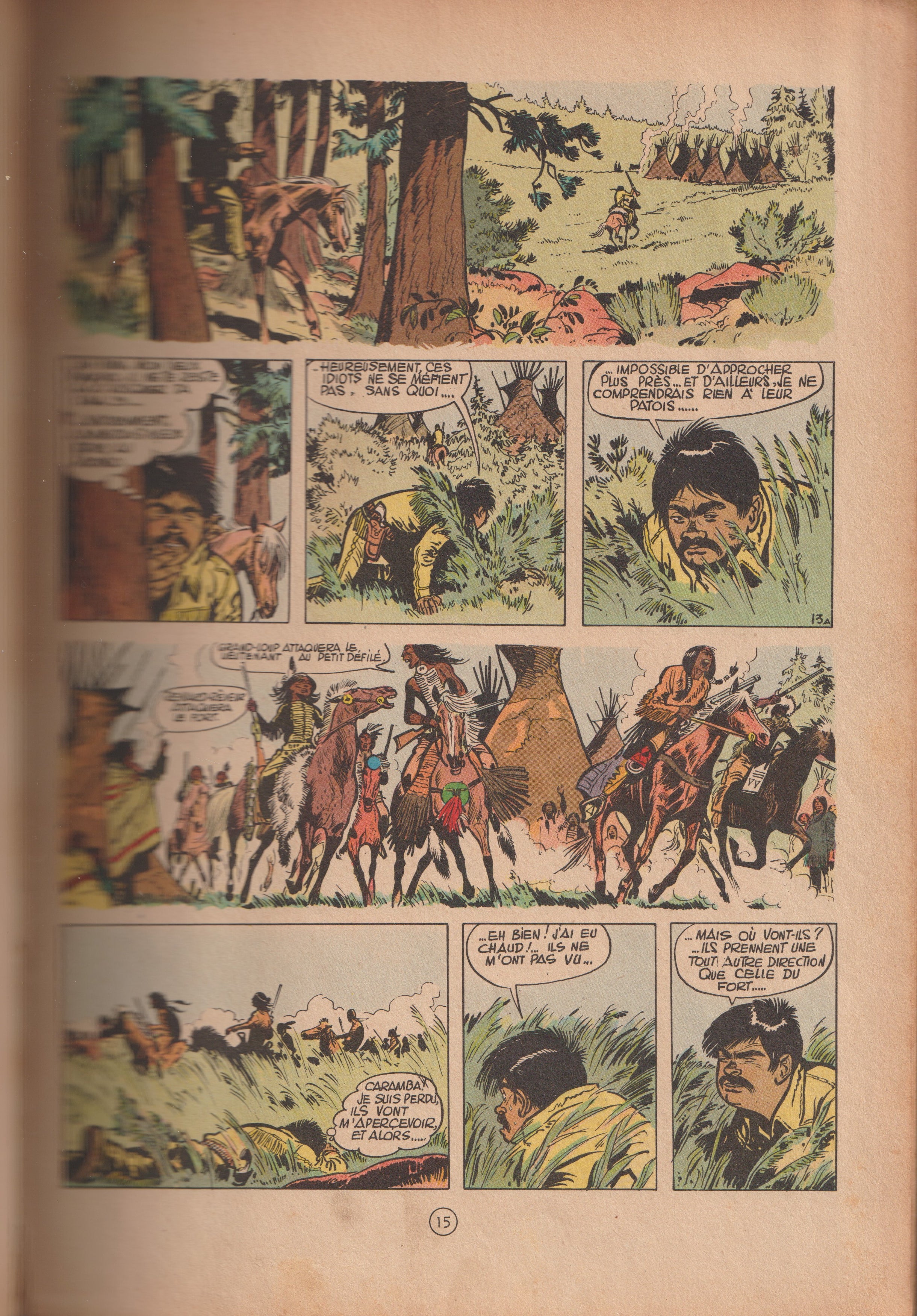 BD  Jerry Spring - Fort Red Stone - N°9 - EO- Souple -1960 - BE- Jijé - Dupuis