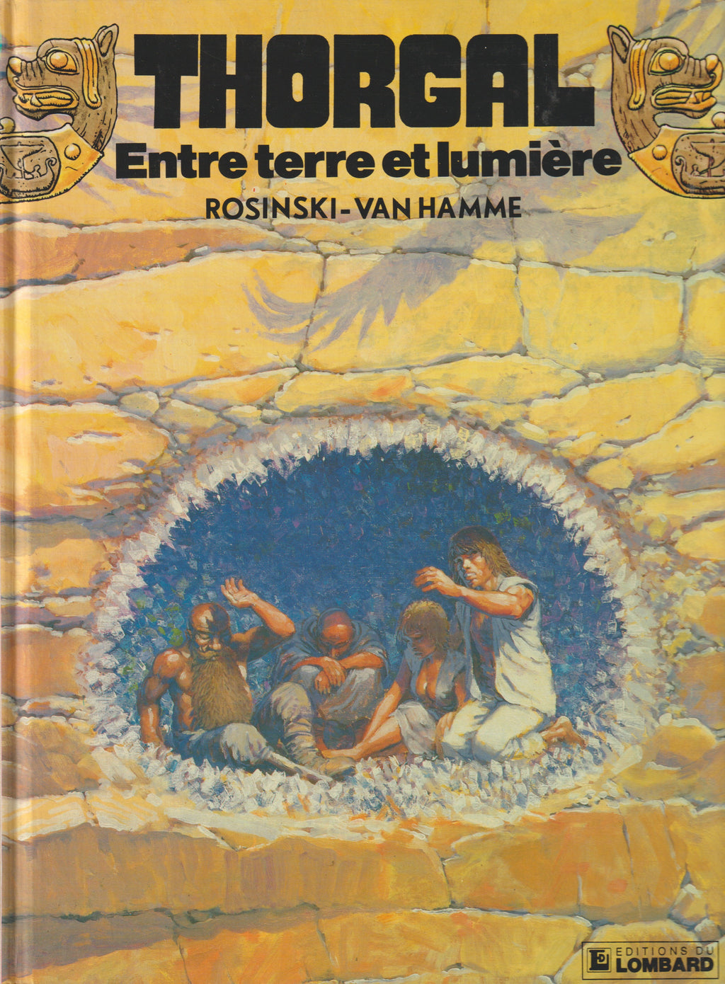 BD  Thorgal  - N°13 - Entre terre et lumière - EO - 1988 - TBE - Rosinski