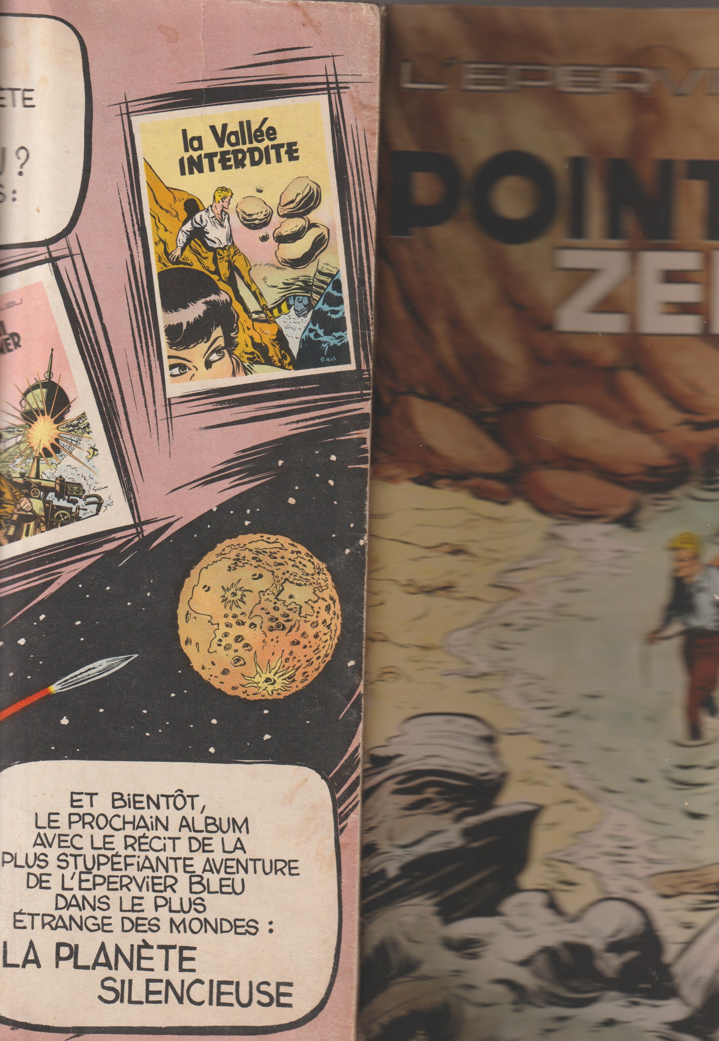 Bd - L'épervier bleu - Point Zero - Tome 7 - Sirius - EO - 1954 - BE - Dupuis