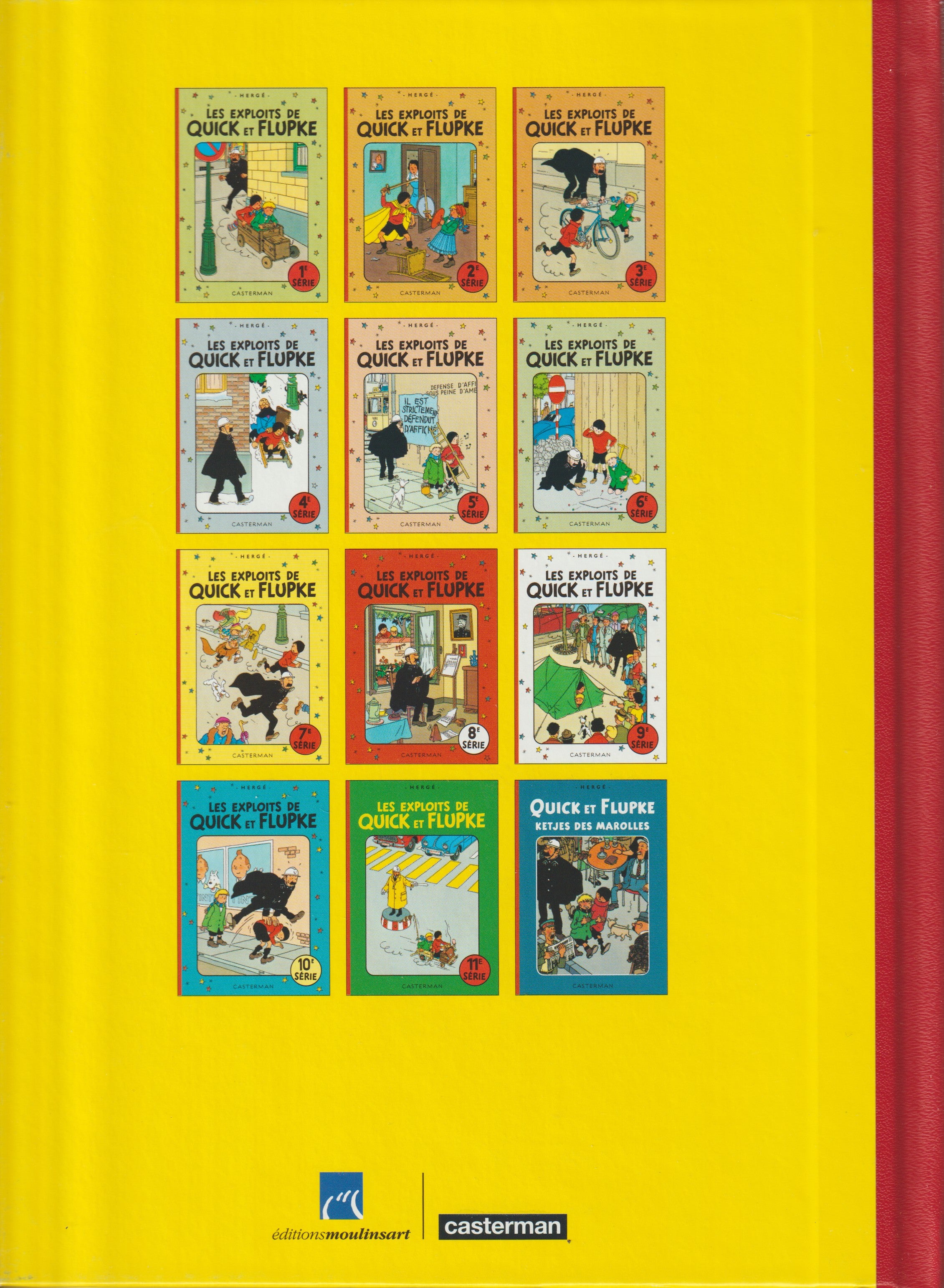 Bd - Quick et Flupke - Les aventures de Quick et Flupke - Tome 7 - Hergé - RE - 2015 - neuf - Casterman