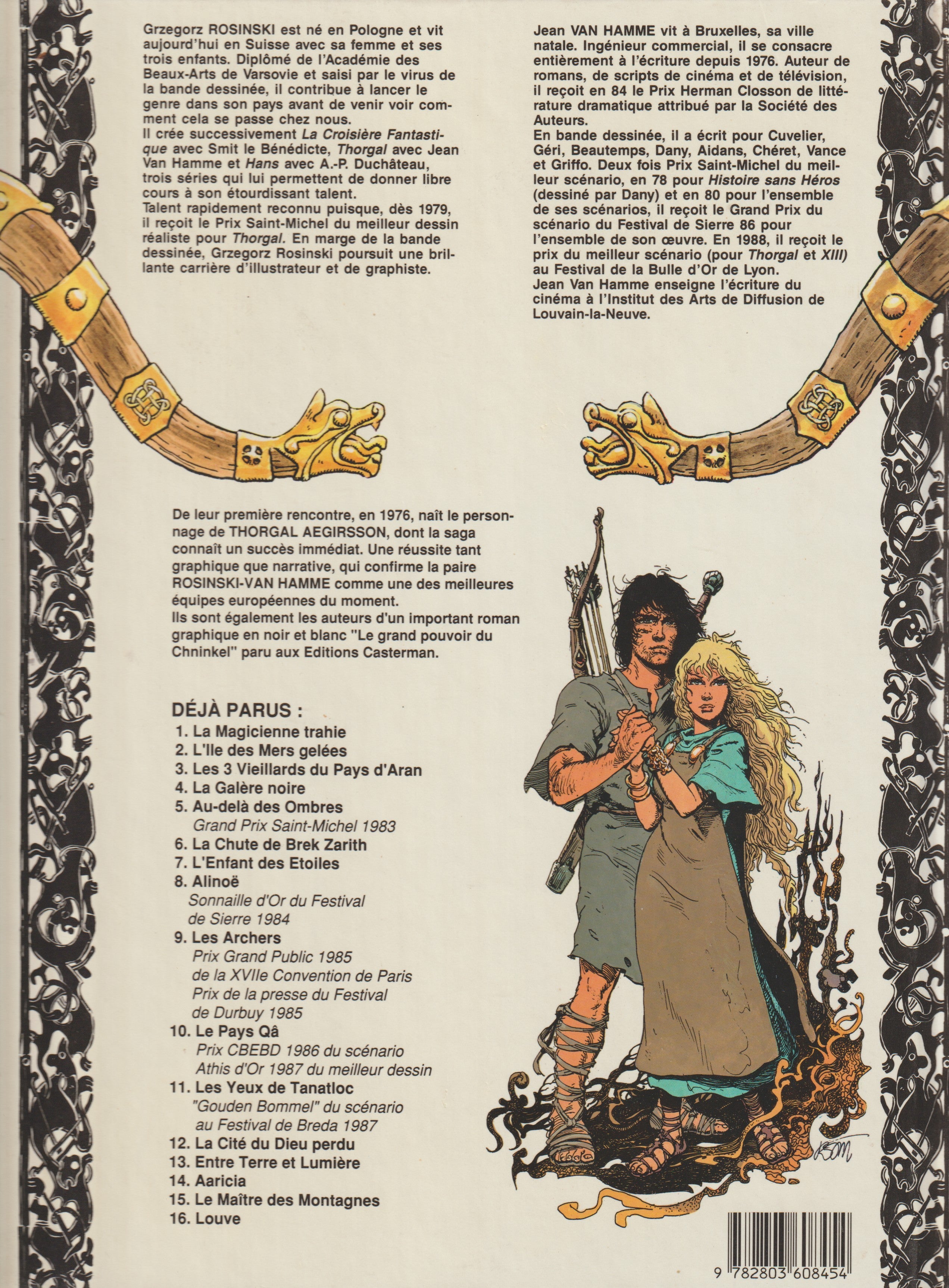 BD  Thorgal  - N°16 - Louve - EO - 1990 - TBE - Rosinski