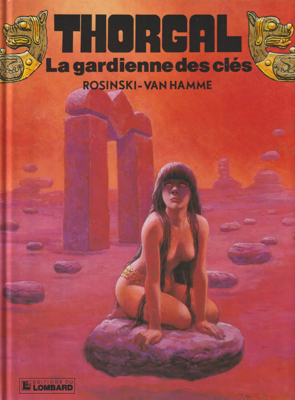 BD  Thorgal  - N°17 - La gardienne des clés - RE - 1991 - TBE - Rosinski