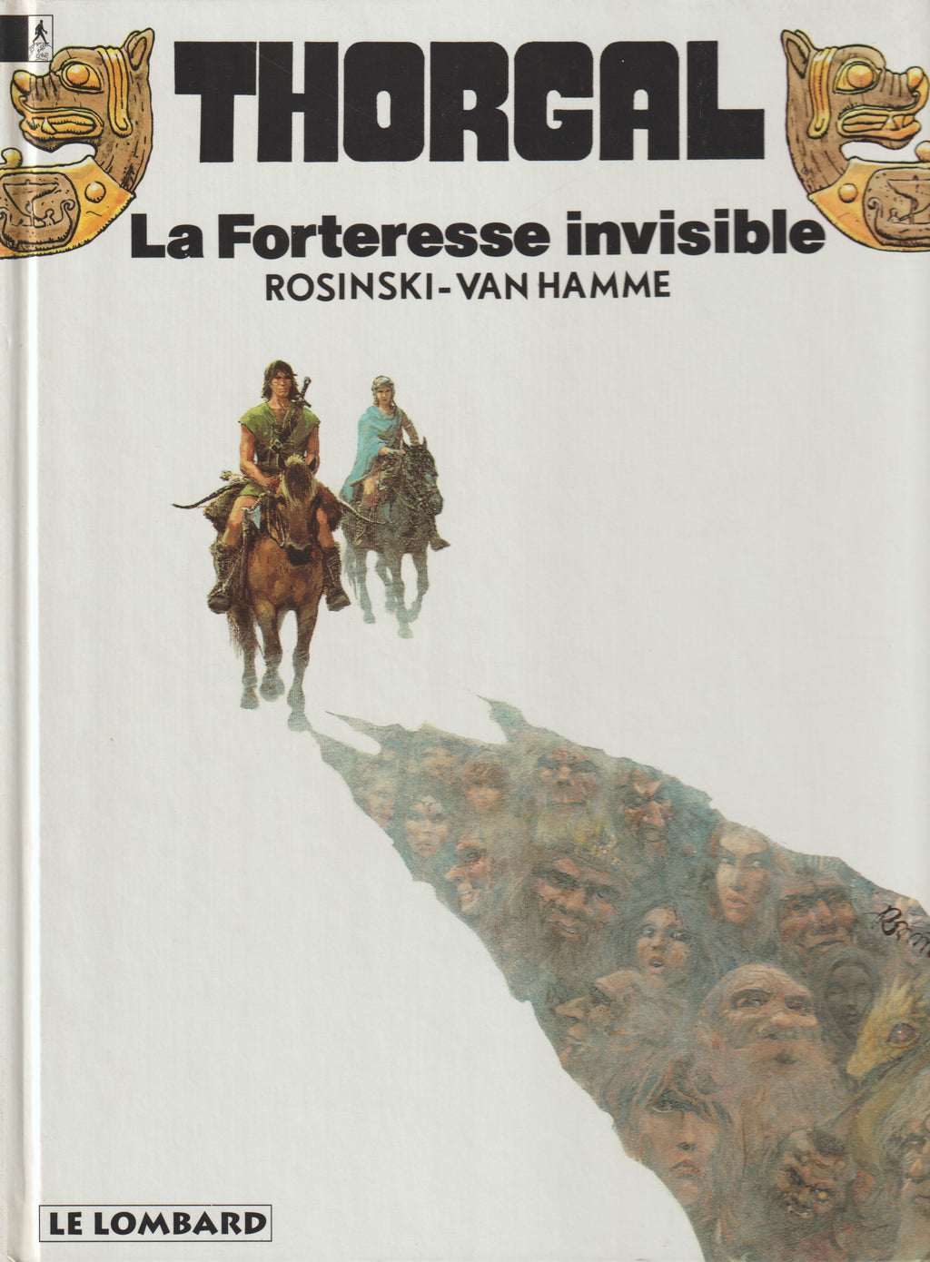 BD  Thorgal  - N°19 - La forteresse invisible - EO - 1993 - TTBE - Rosinski