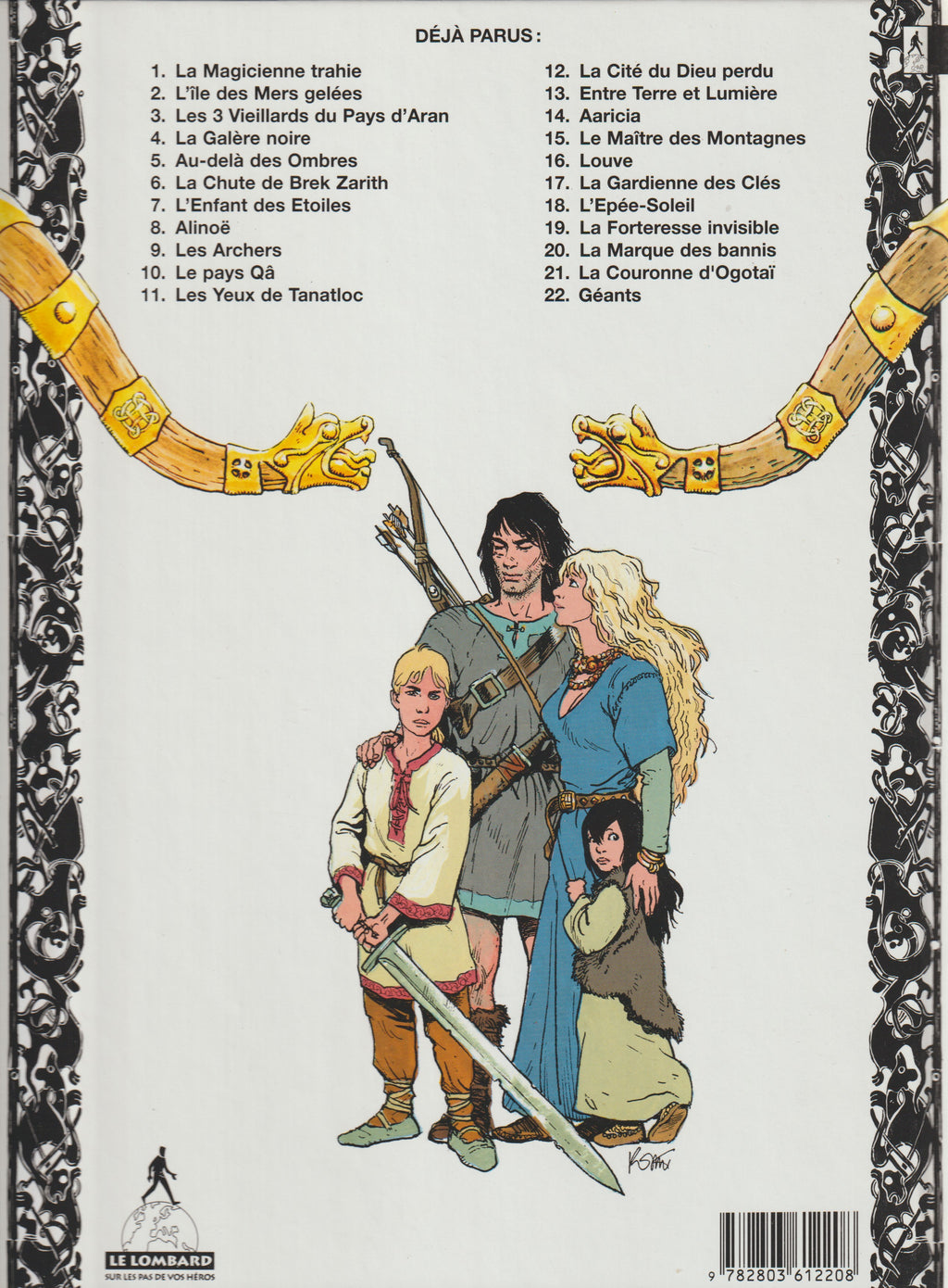 BD  Thorgal  - N°22 - Géants - EO - 1996- TTBE - Rosinski