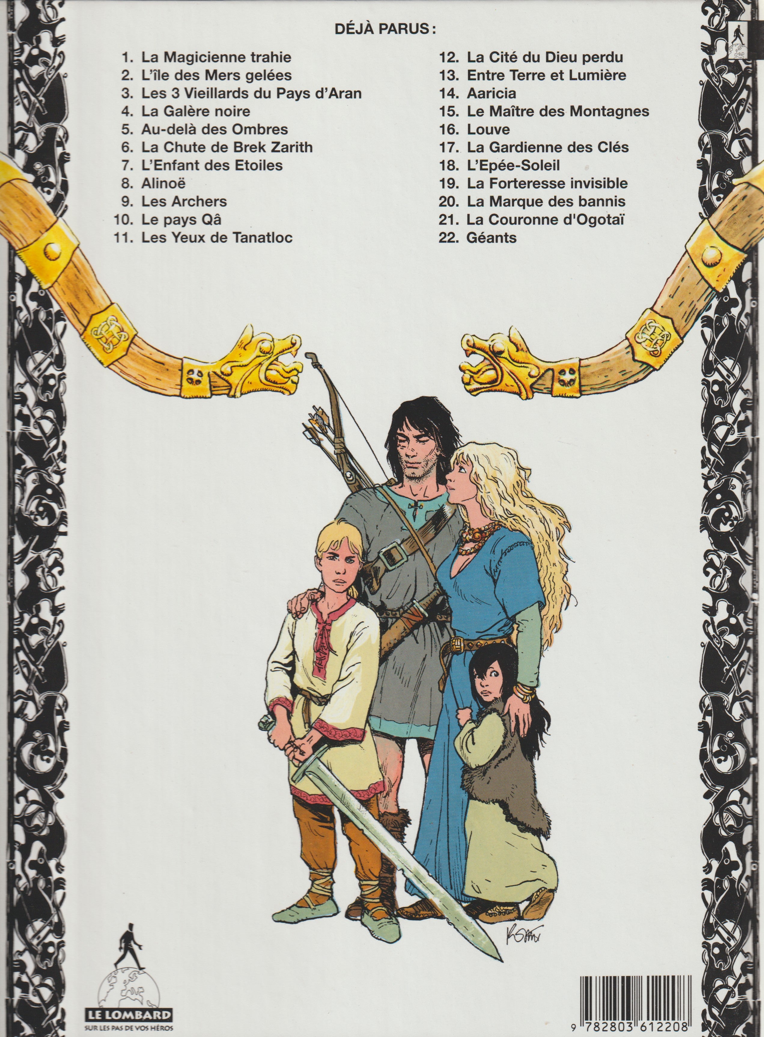BD  Thorgal  - N°22 - Géants - EO - 1996- TTBE - Rosinski