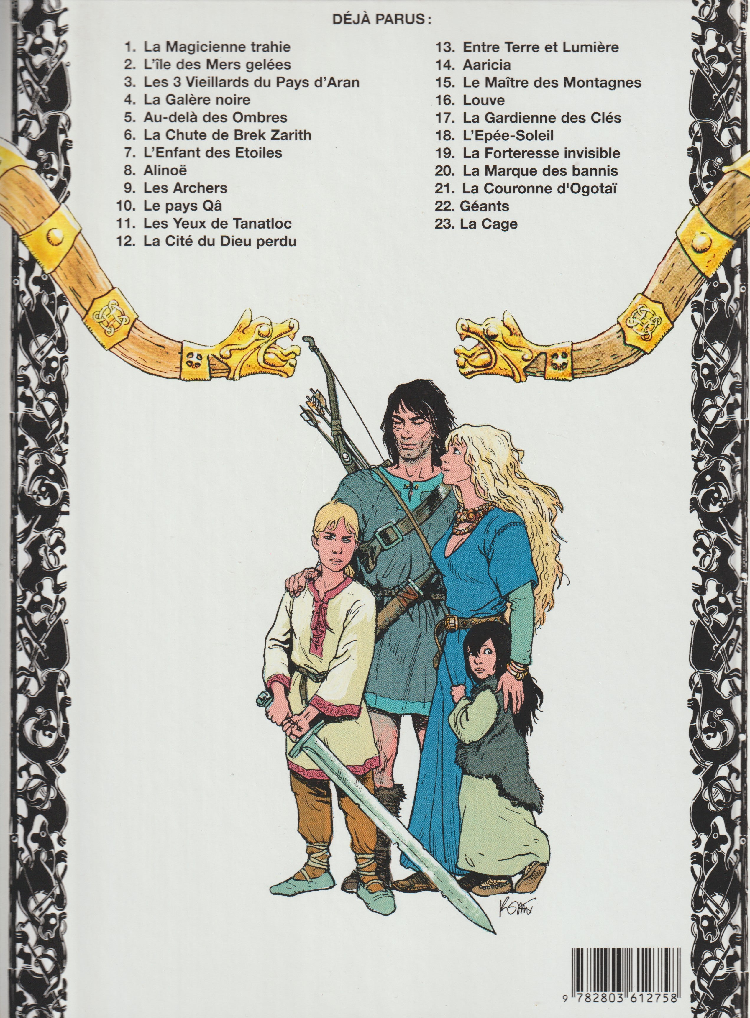 BD  Thorgal  - N°23 - La cage - EO - 1997- TTBE - Rosinski