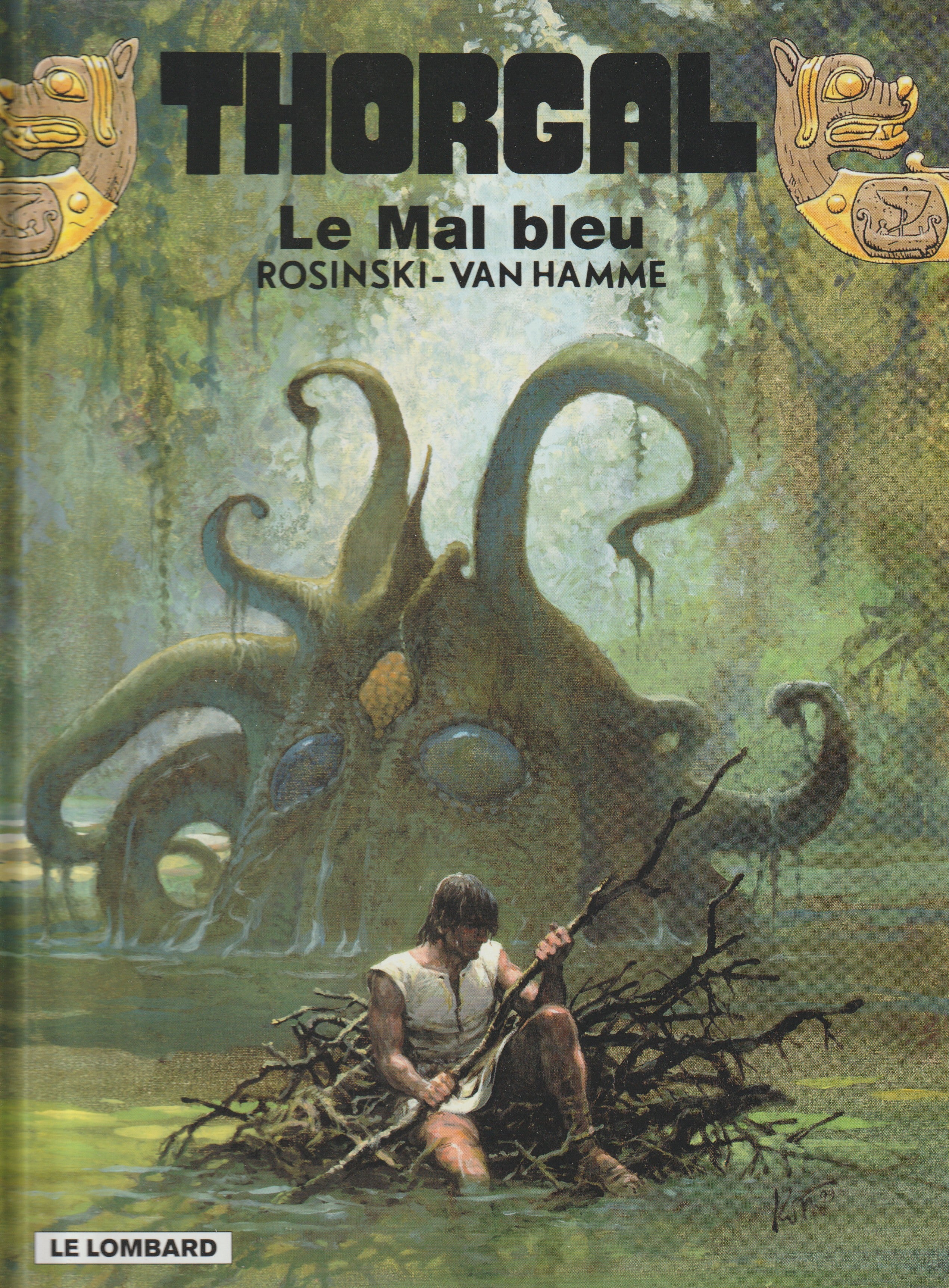 BD  Thorgal  - N°25 - Le mal bleu - EO - 1999- TTBE - Rosinski