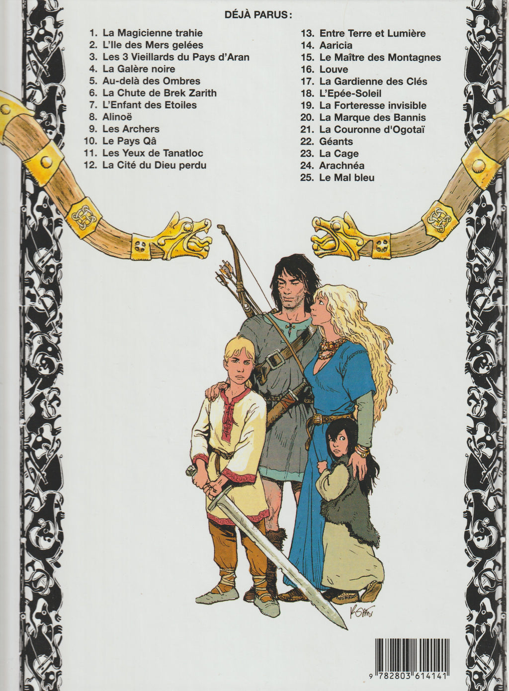 BD  Thorgal  - N°25 - Le mal bleu - EO - 1999- TTBE - Rosinski