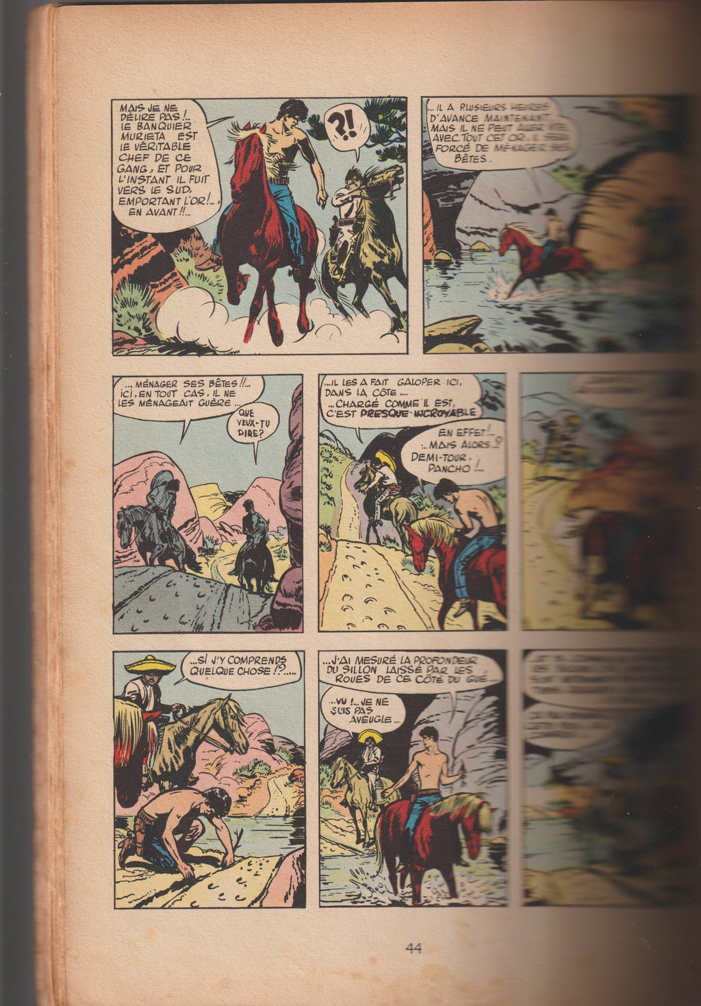BD  Jerry Spring - Les trois barbus de Sonoyata - N°8 - EO- Souple -1959 -EM- Jijé - Dupuis