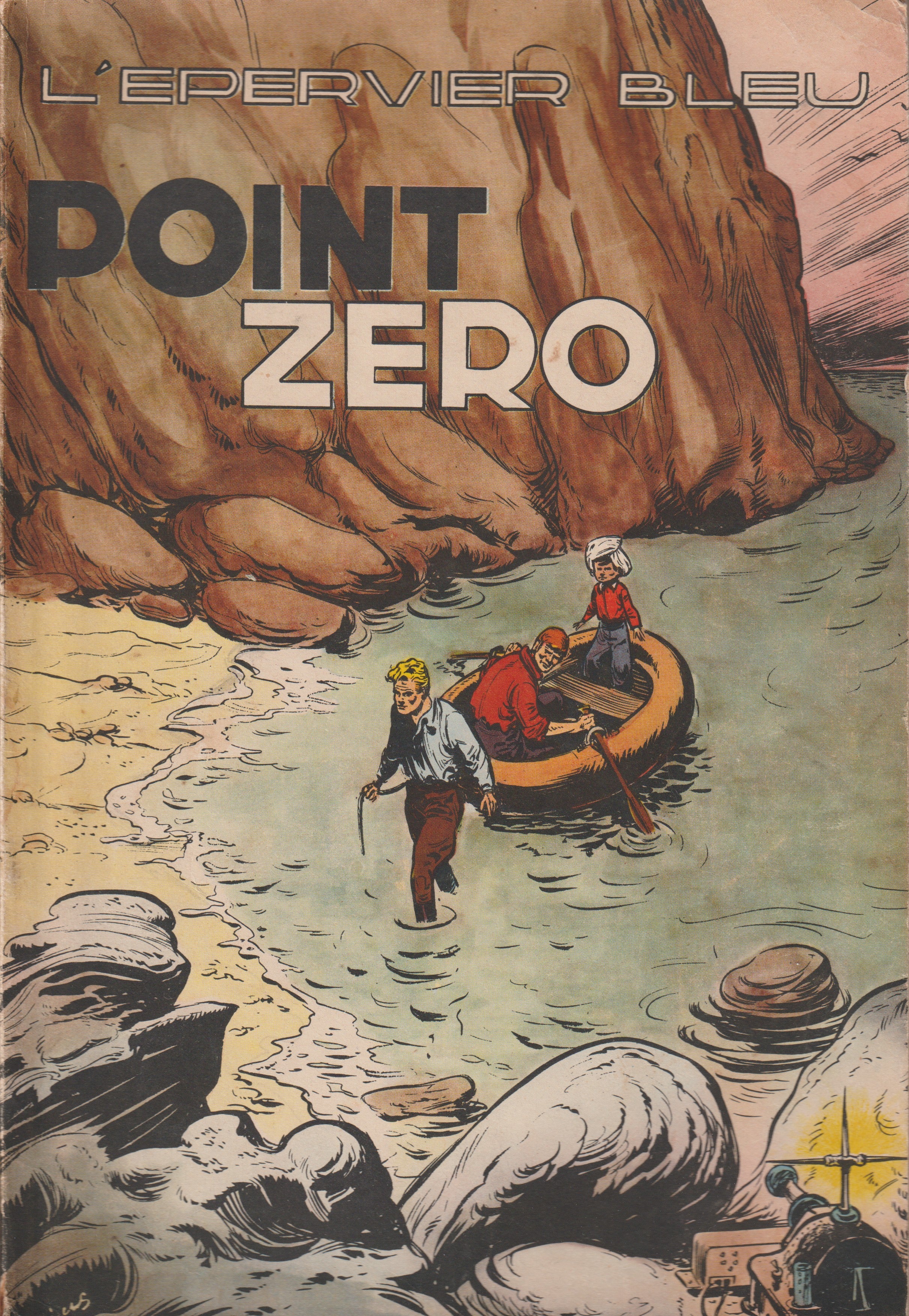 Bd - L'épervier bleu - Point Zero - Tome 7 - Sirius - EO - 1954 - BE - Dupuis