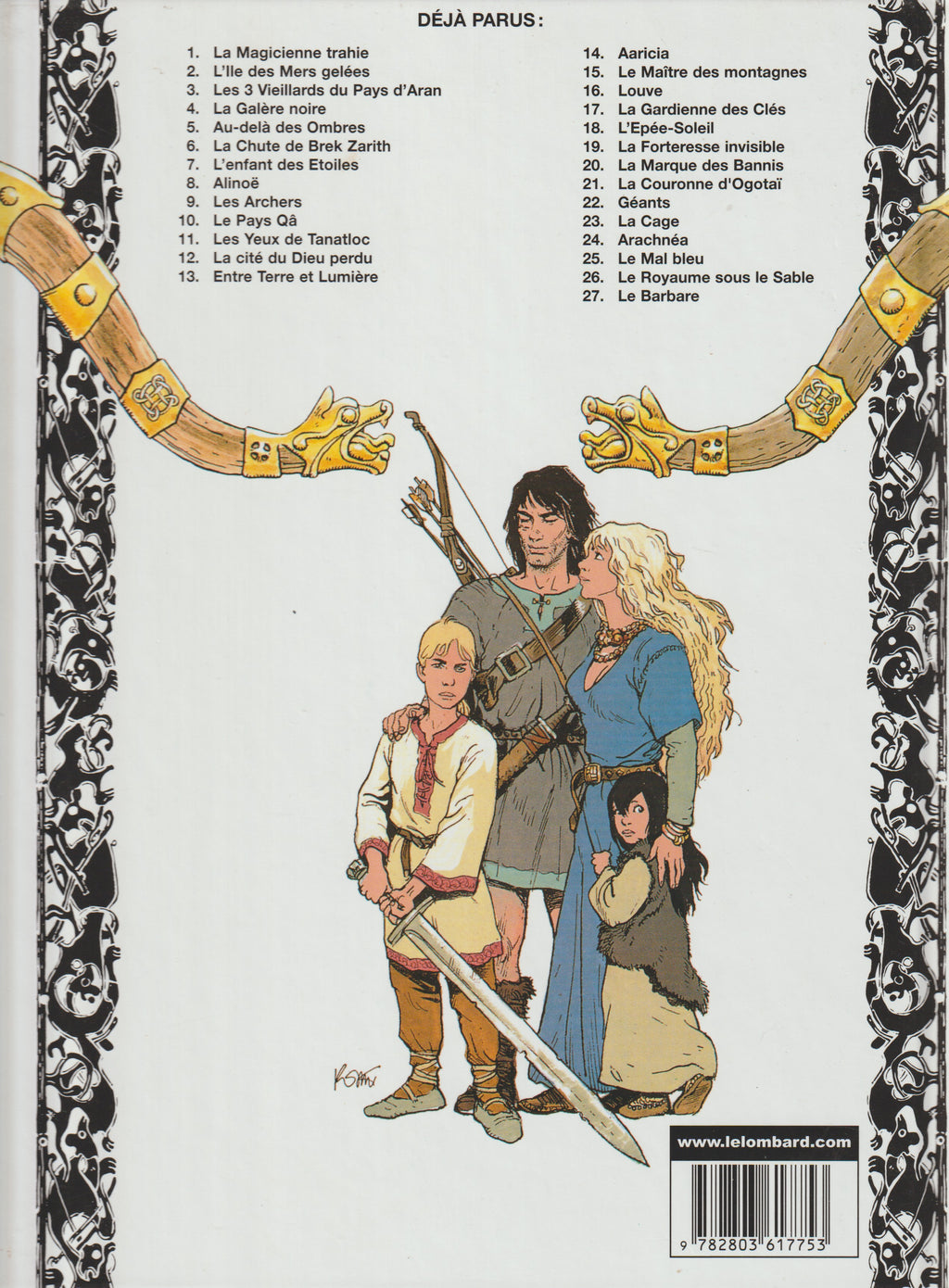 BD  Thorgal  - N°27 - Le Barbare - EO - 2002- TTBE - Rosinski